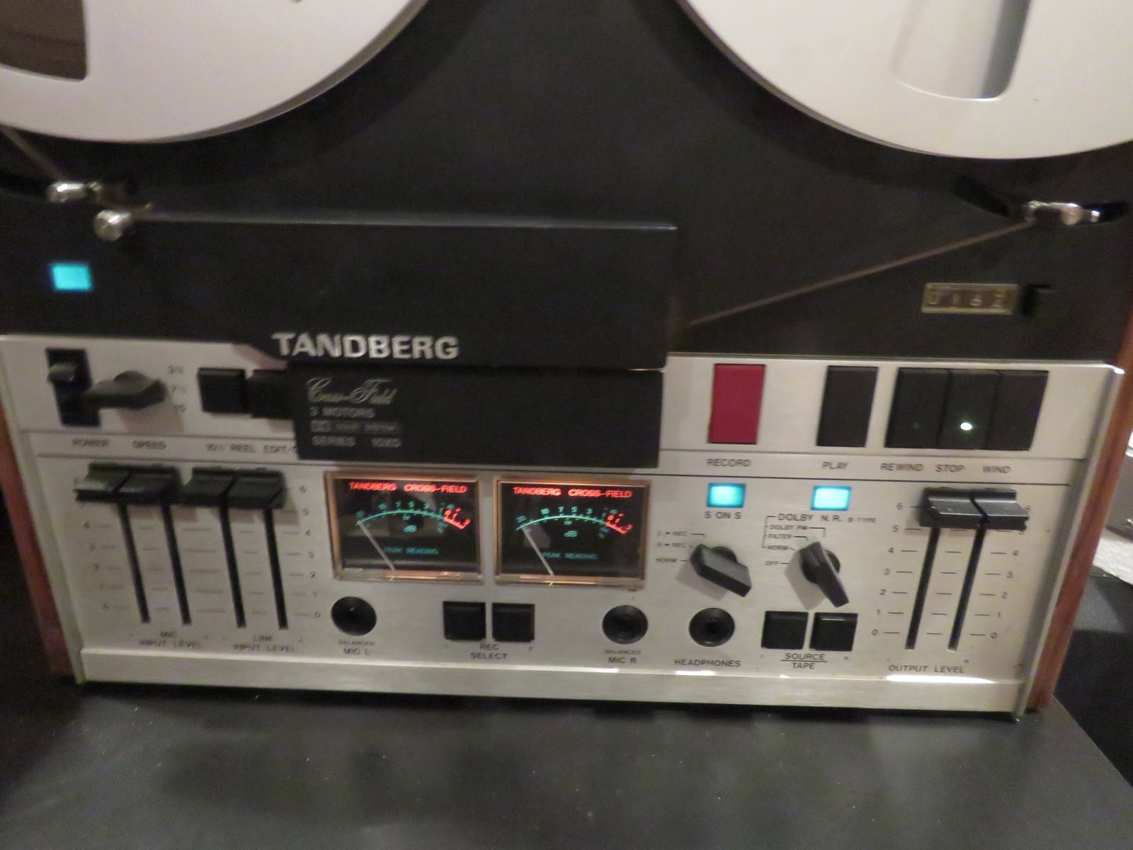 Tandberg 10XD 2-Channel Stereo 1/4-track Reel to Reel Tape Deck AS IS