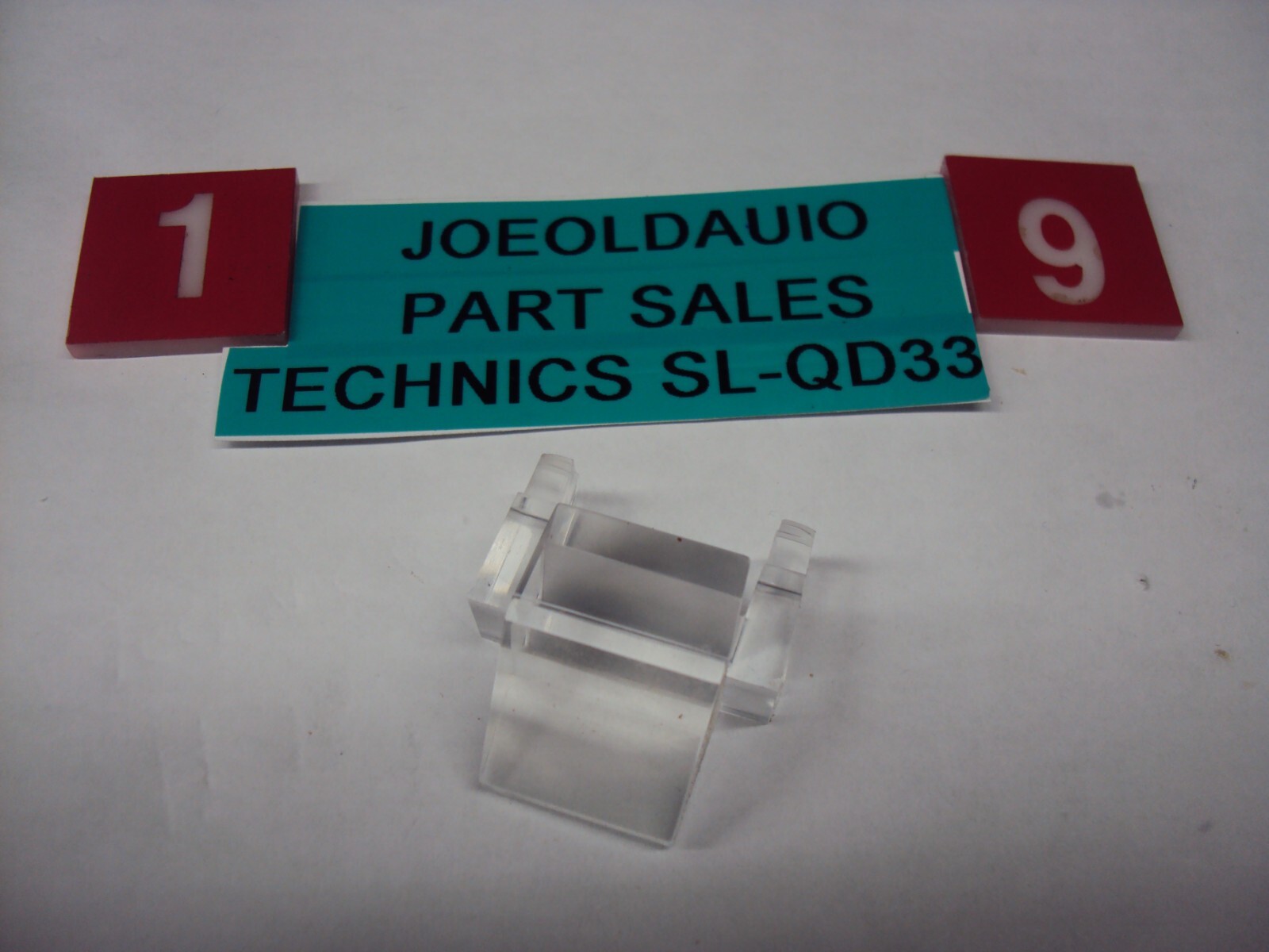 Technics Turntable SL-QD33 Strobe Lamp Cover Tested. Parting Out Entire SL-QD33