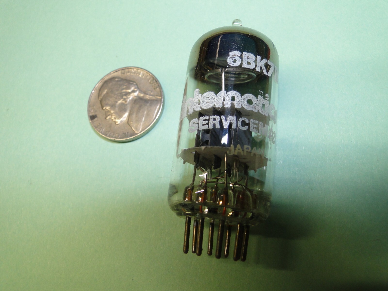 ICC 6BK7 B Vacuum Tube NOS / Equiv to 5BK7 – Twin Triode Medium MU /Japan Made