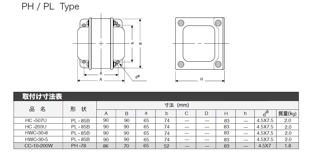 Hashimoto HC-507U Output Transformer 20W Single 5K,7K/16,8,4 for 6V6,6L6GCetc.