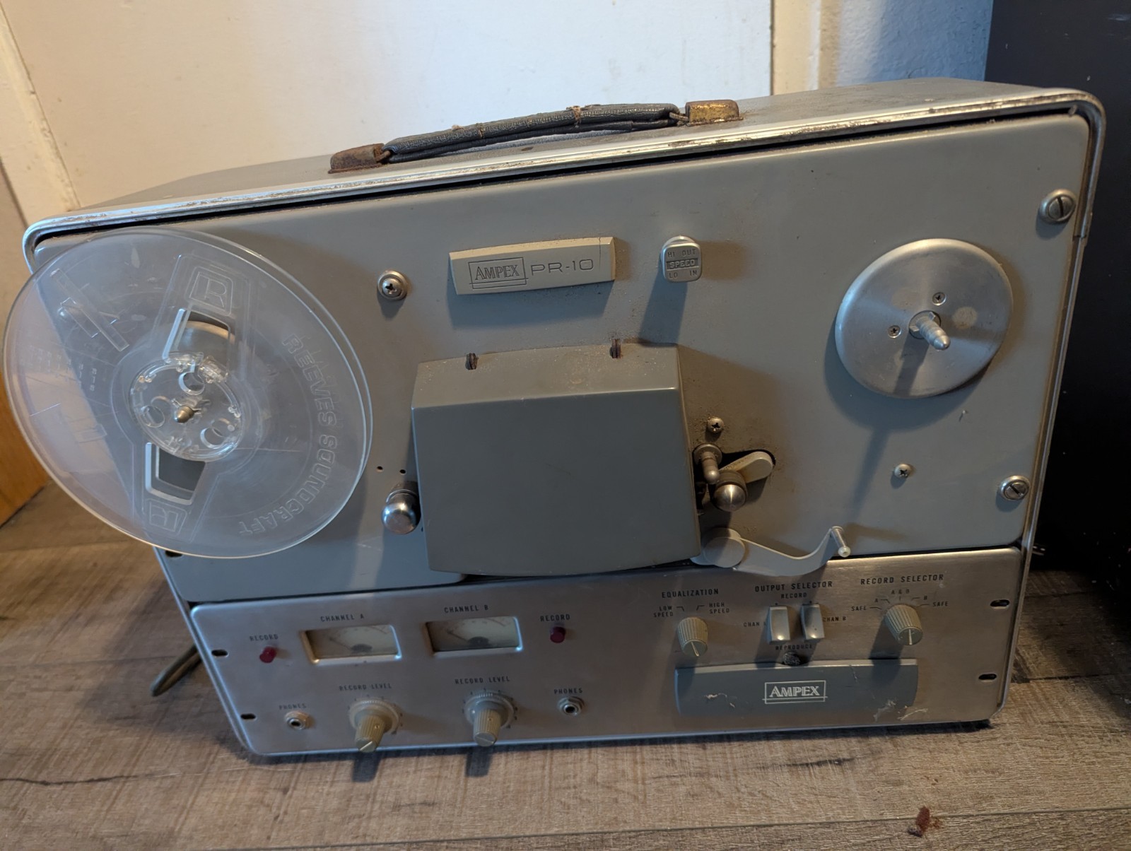 Ampex Pr-10 Reel To Reel Player