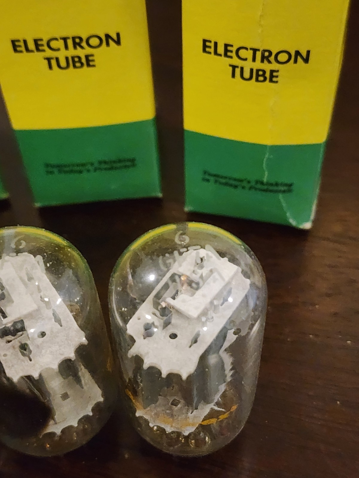 Three (3) Vintage Amperex (6GF7A) Electron Tube (NOS – Untested)