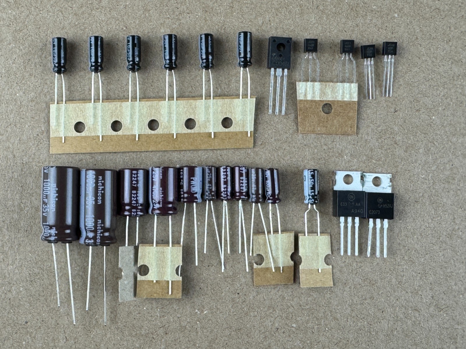 Pioneer SG-9 Complete Rebuild Kit High-Quality Recap Set w/ Transistors
