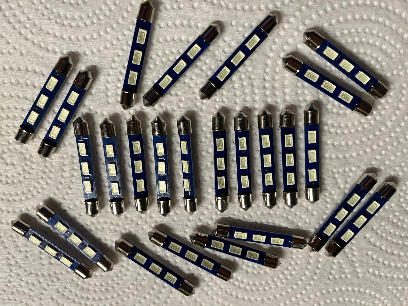 (25) COOL BLUE 43MM-6.3V-LED FESTOON LAMPS/MX113-MX112-MX115 – McIntosh DIAL