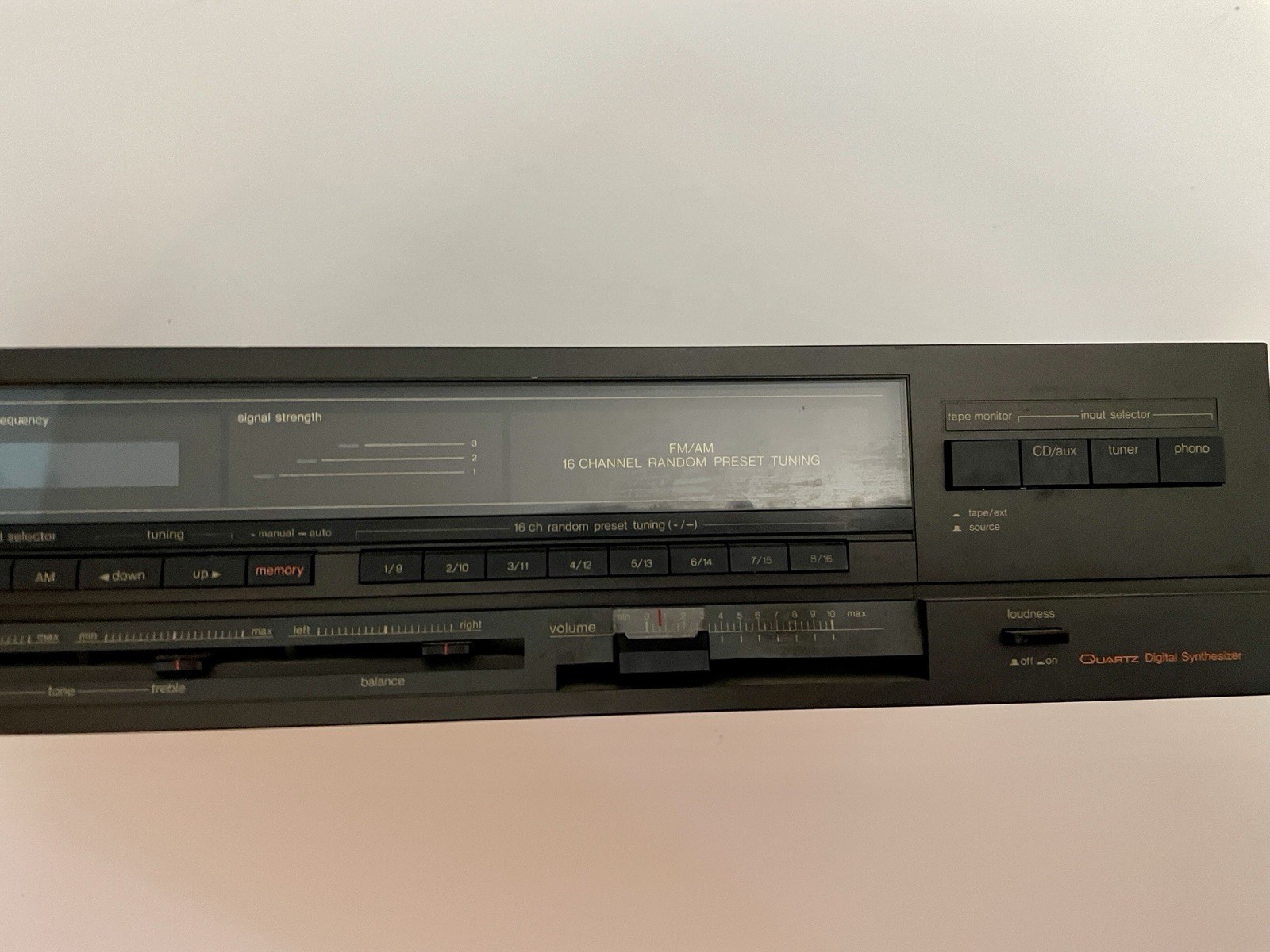 Technics SA-180 Stereo Receiver AM/FM CD AUX For Parts No Cord