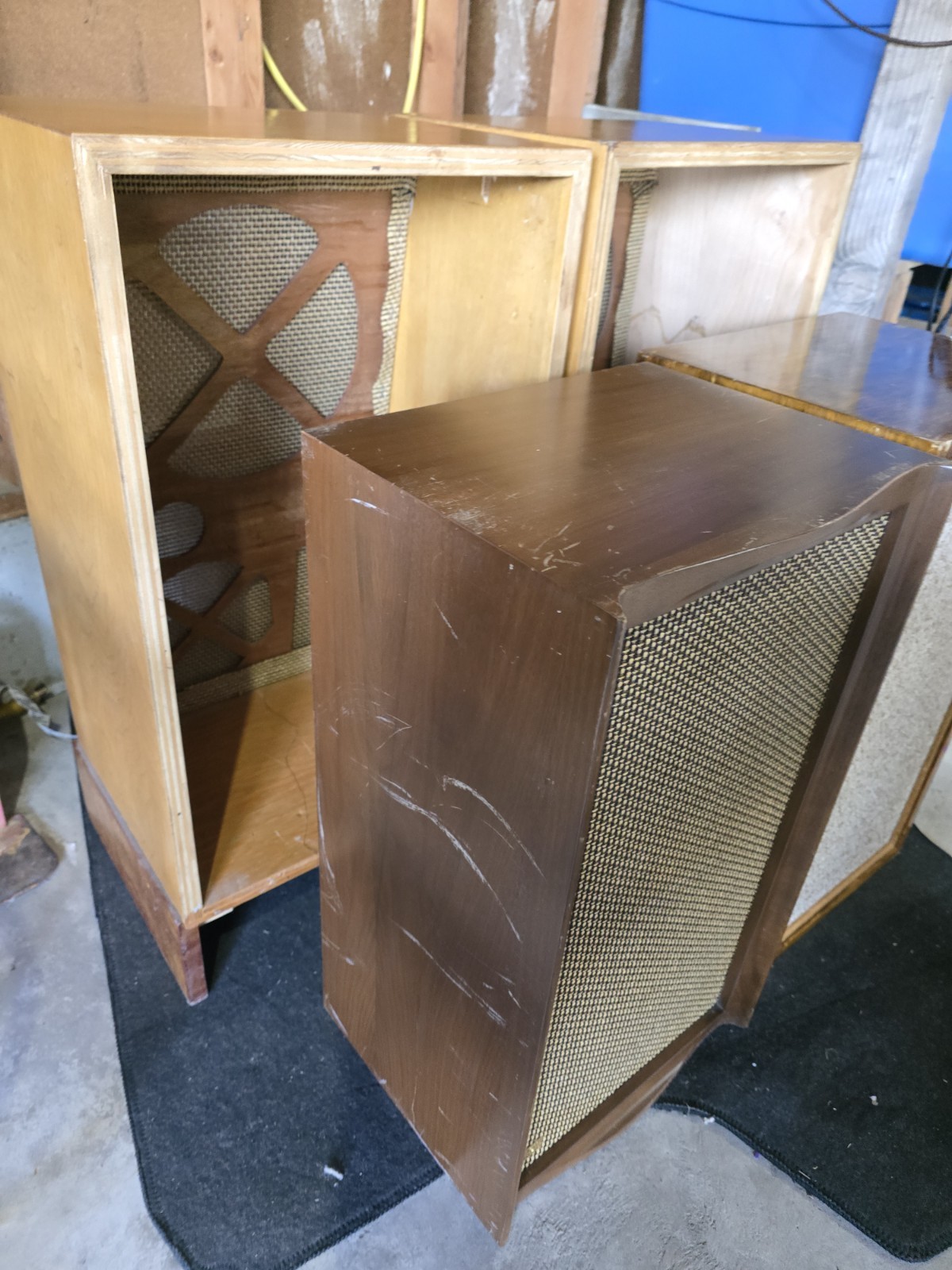 Vintage Jensen TRi-ette TR-10 & TR-10U 3-Way Speakers (Tested & Working)