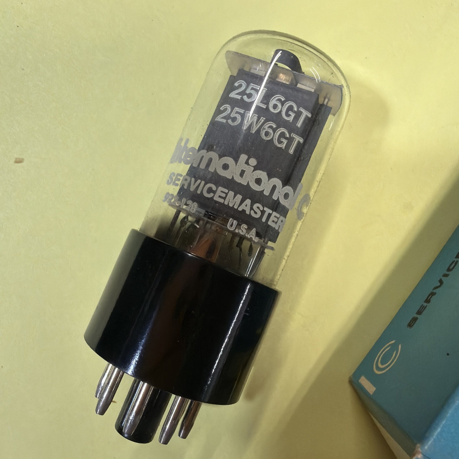 ICC 25L6GT / 25W6GT Beam Pentode Vacuum Tube NOS USA