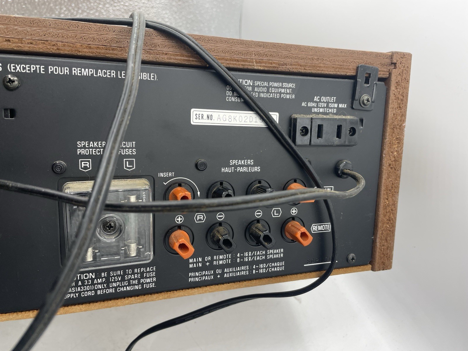 TECHNICS SA-300 VINTAGE AM/FM STEREO RECEIVER – TESTED
