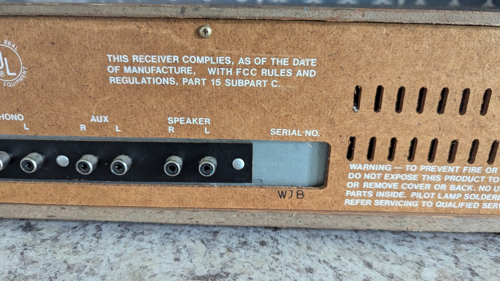 CRAIG H300 AM/FM Stereo 8-Track Receiver – Vintage – Untested- As Is *