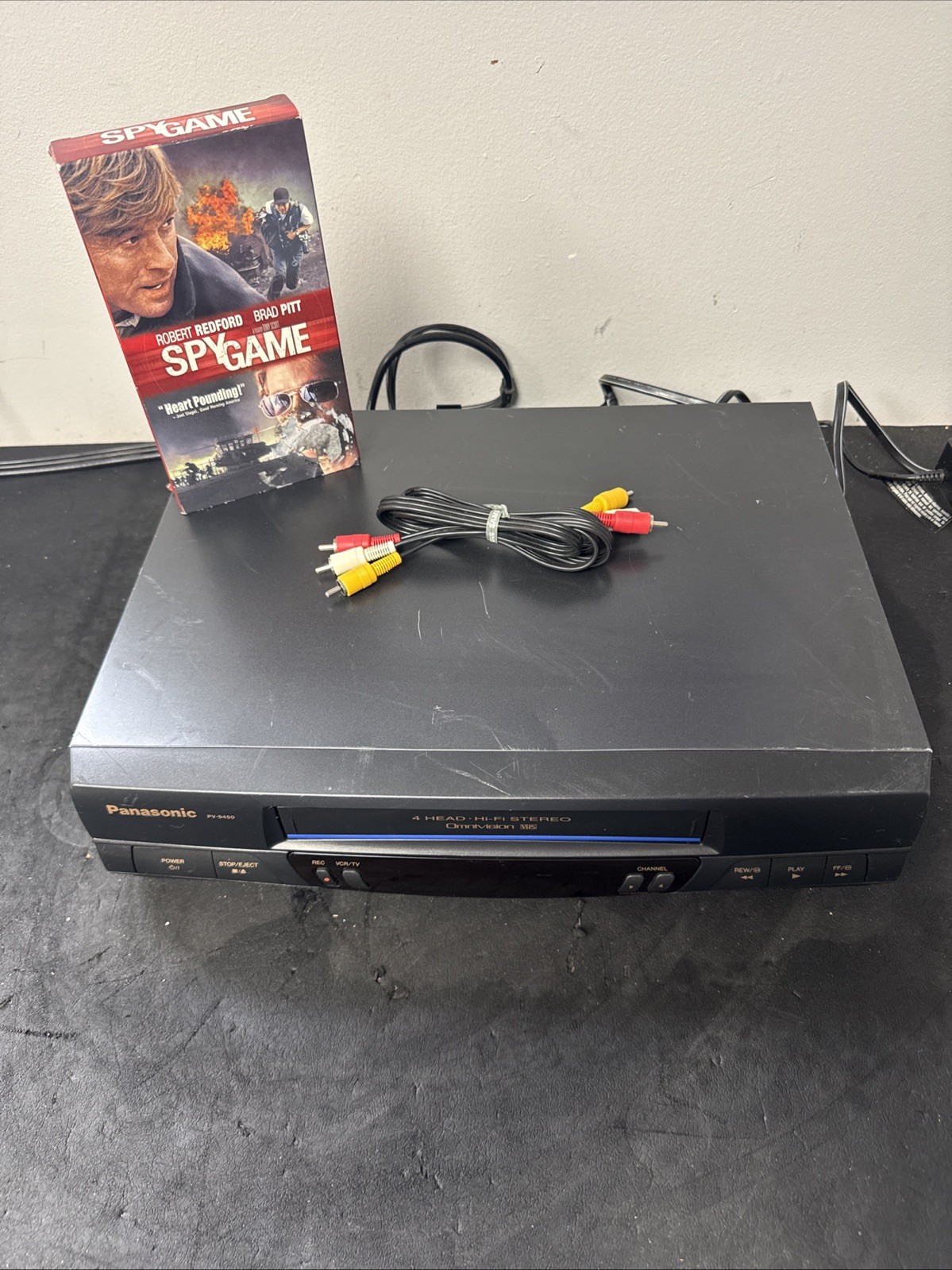 Panasonic PV-9450 VCR Blue Line Hi-Fi Stereo No Remote Tested & Working – Japan