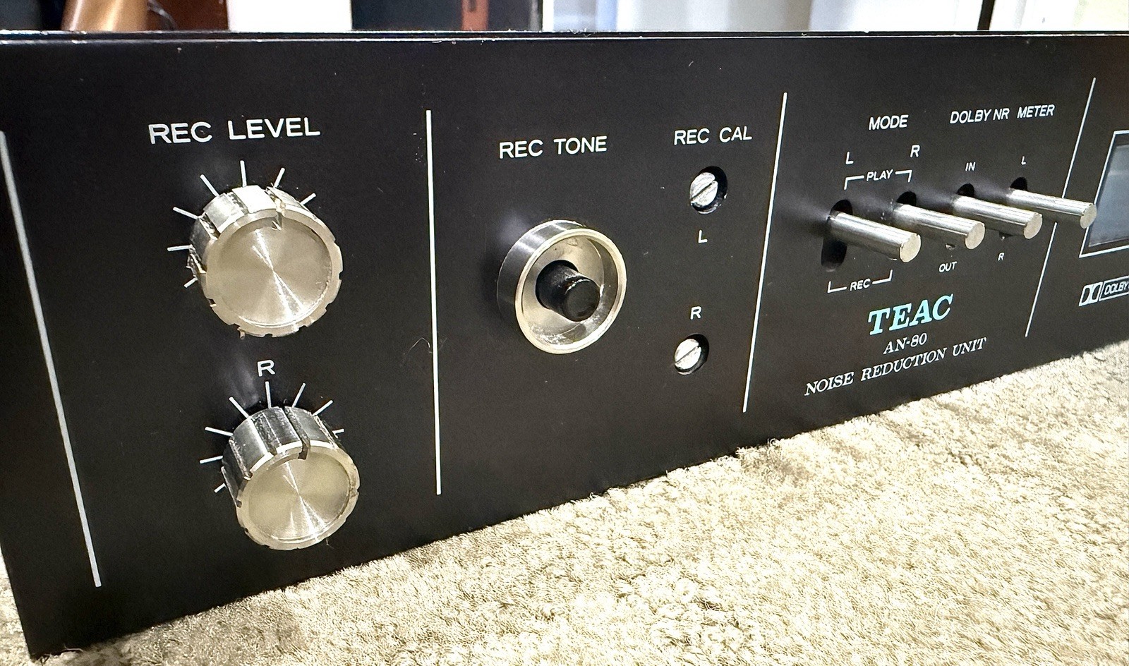 TEAC An-80 Dolby Noise Reduction Unit Tape Deck Recording Equipment