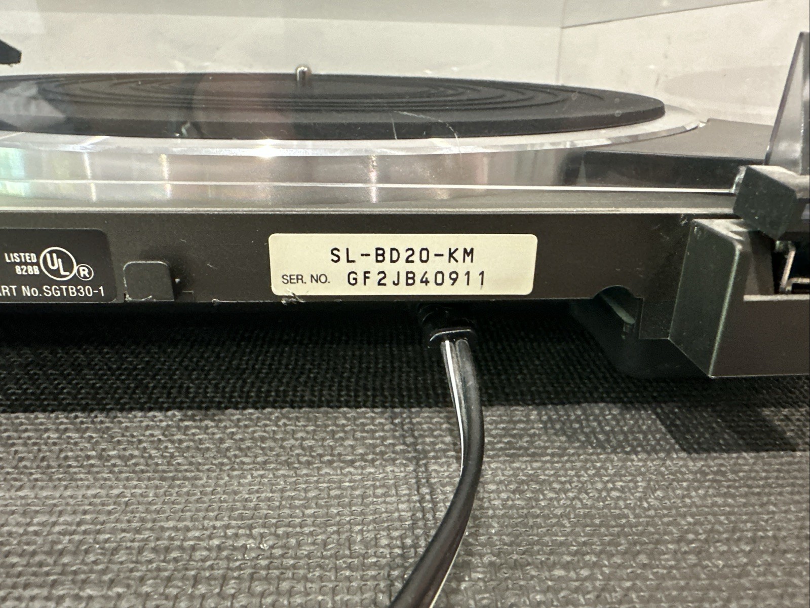 Technics SL-BD20 Automatic Turntable