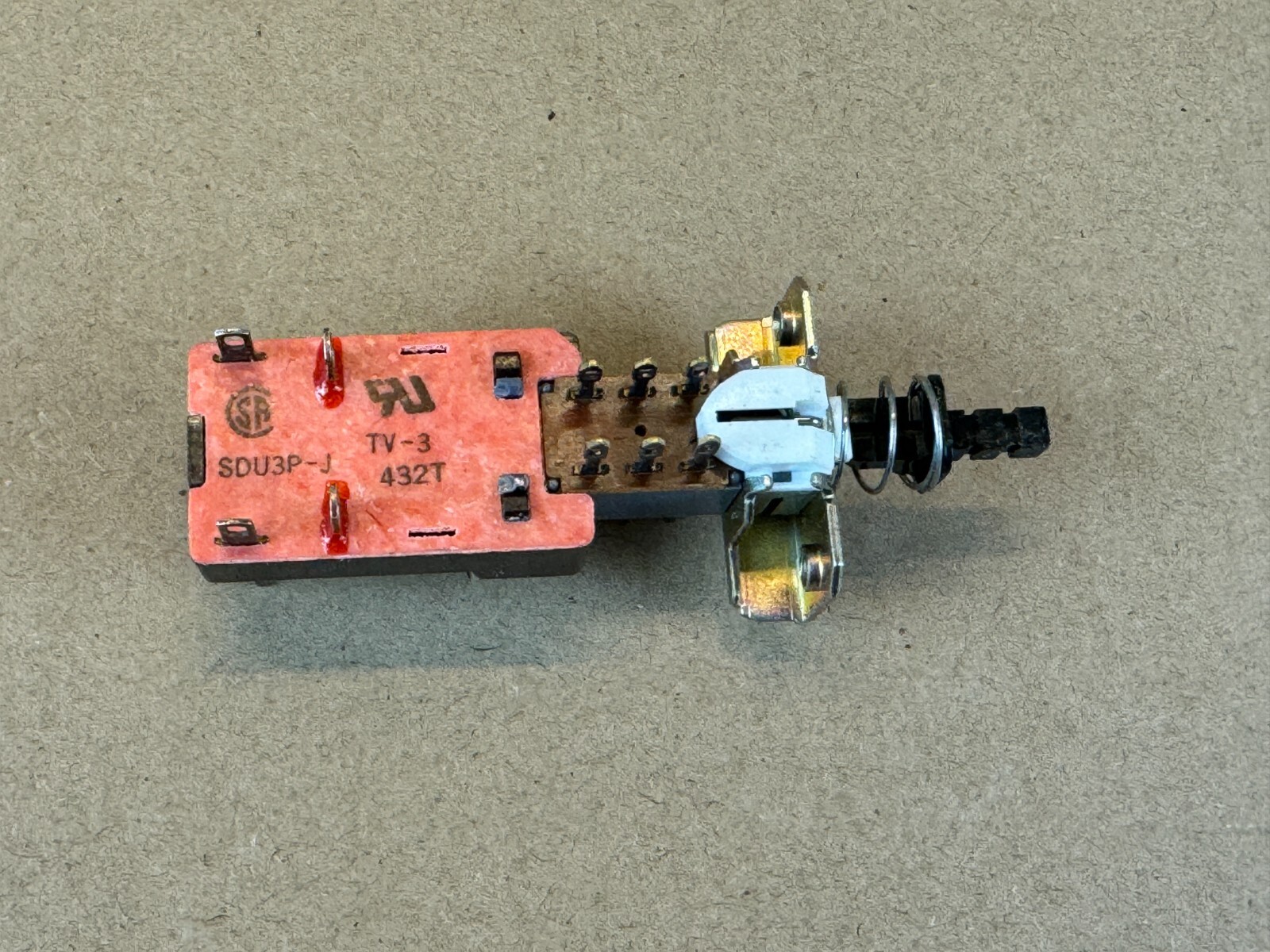 New Alps SDU3P Power Switch – NAD Realistic Marantz Concept 16.5 Sanyo