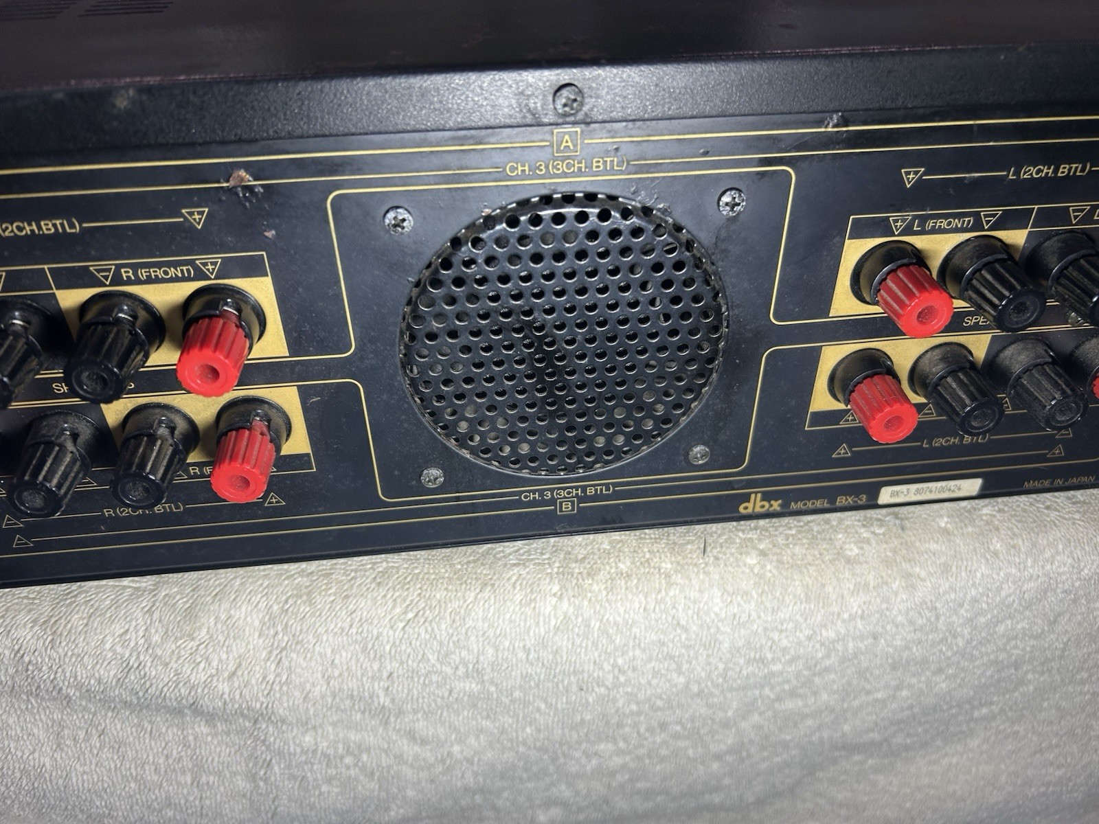 DBX BX-3 MkII Power Amplifier Made In Japan