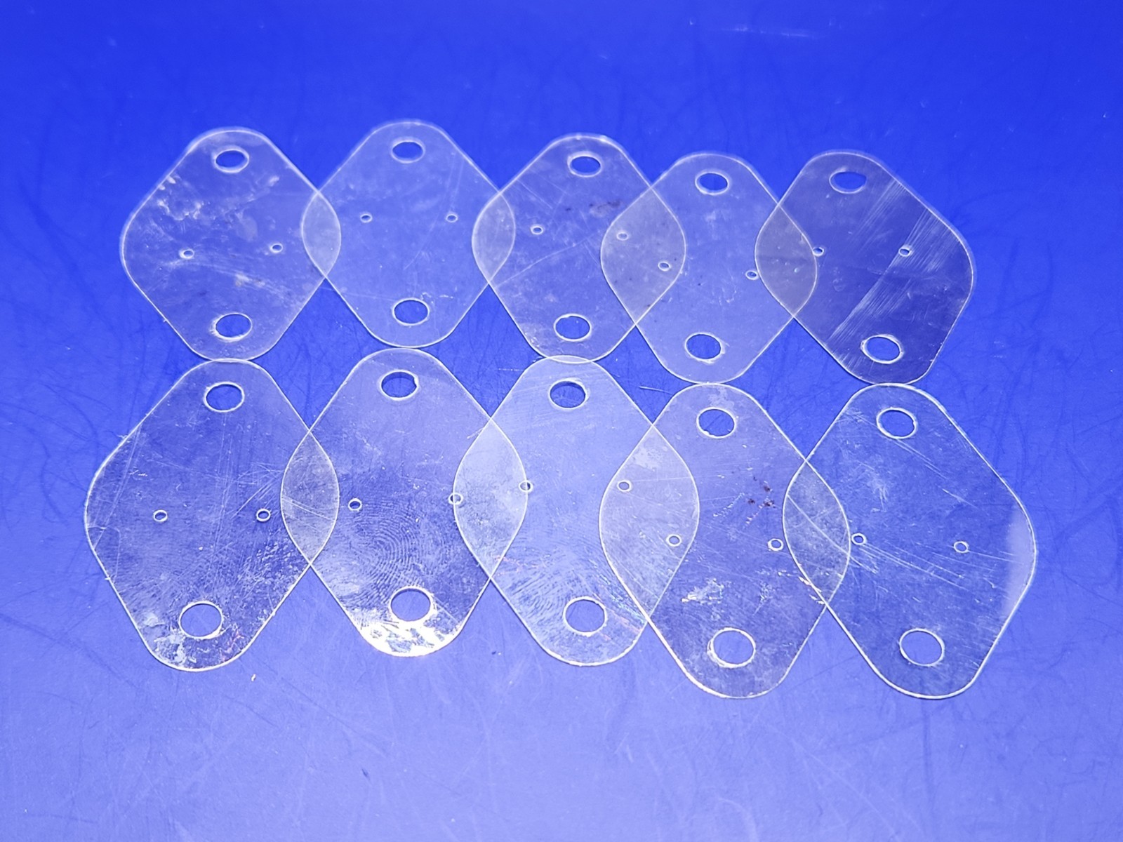 10x Mica Thermal Insulator Pad for TO-3 TO3 Transistors FASTEST FREE SHIPING!