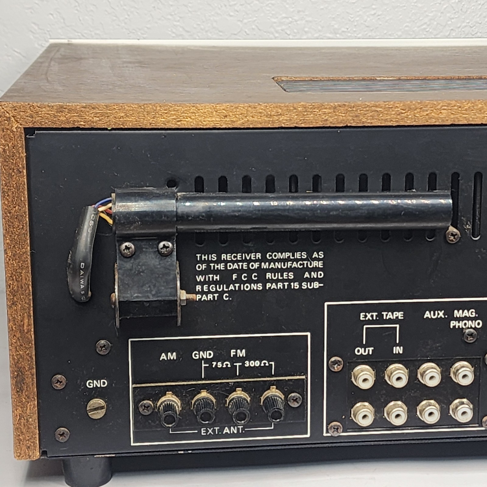 VTG 1970s Pilot Model 2010 Stereo Receiver 8-Track Player Recorder Works – Read