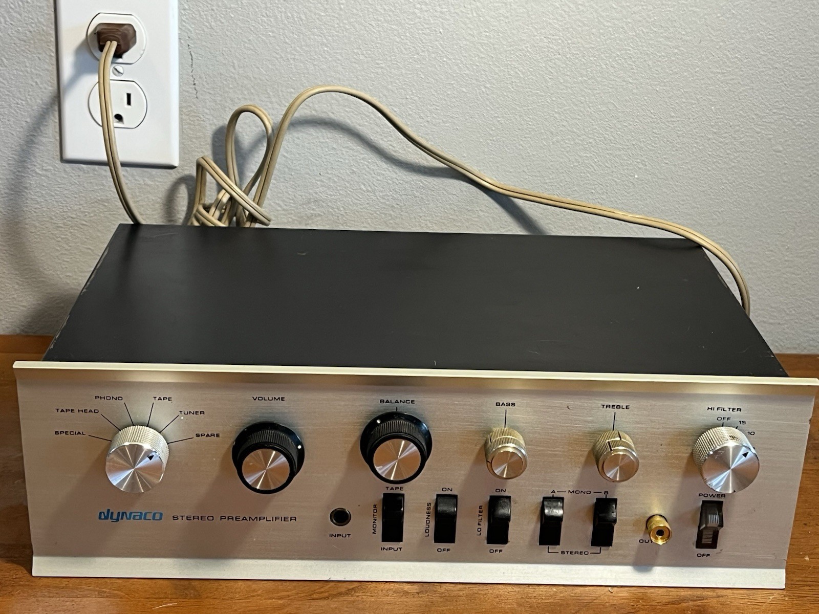 Vintage DYNACO PAT-4A STEREO PREAMPLIFIER Preamp, Not Working – Parts / Repair