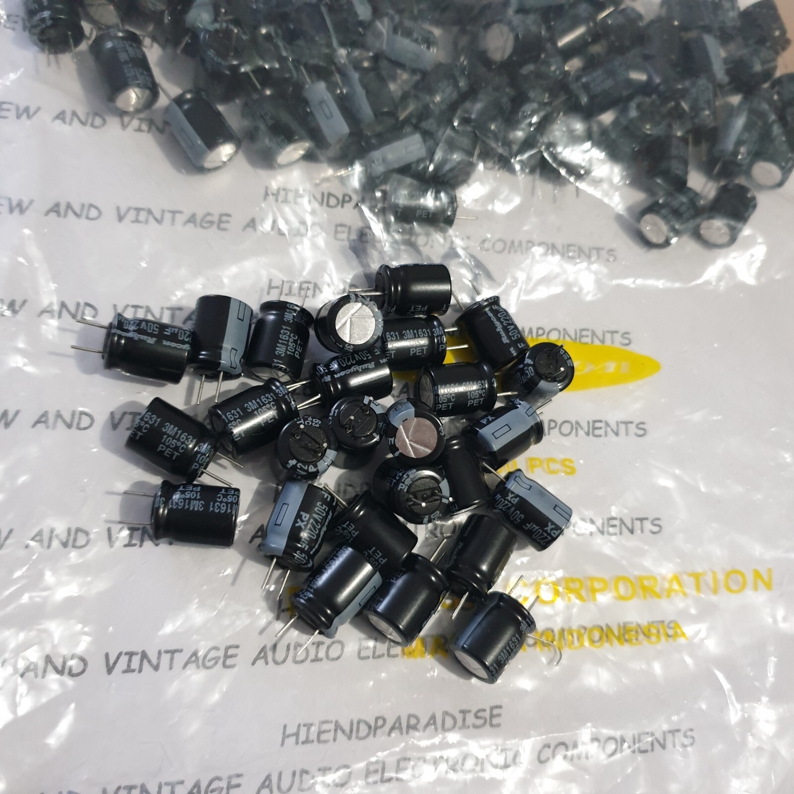 NEW RUBYCON PX 220uF 50v 105C HQ TUBE AMP CAPS FOR AUDIO! 20PCS!
