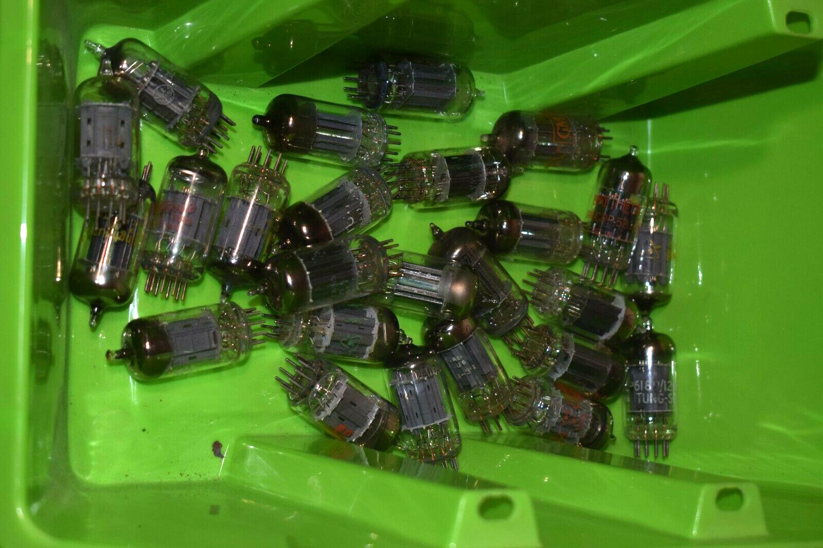 12AU7 6189 5814a – VINTAGE TUBE – RCA, Sylvania, Raytheon, GE ETC. – ALL TESTED