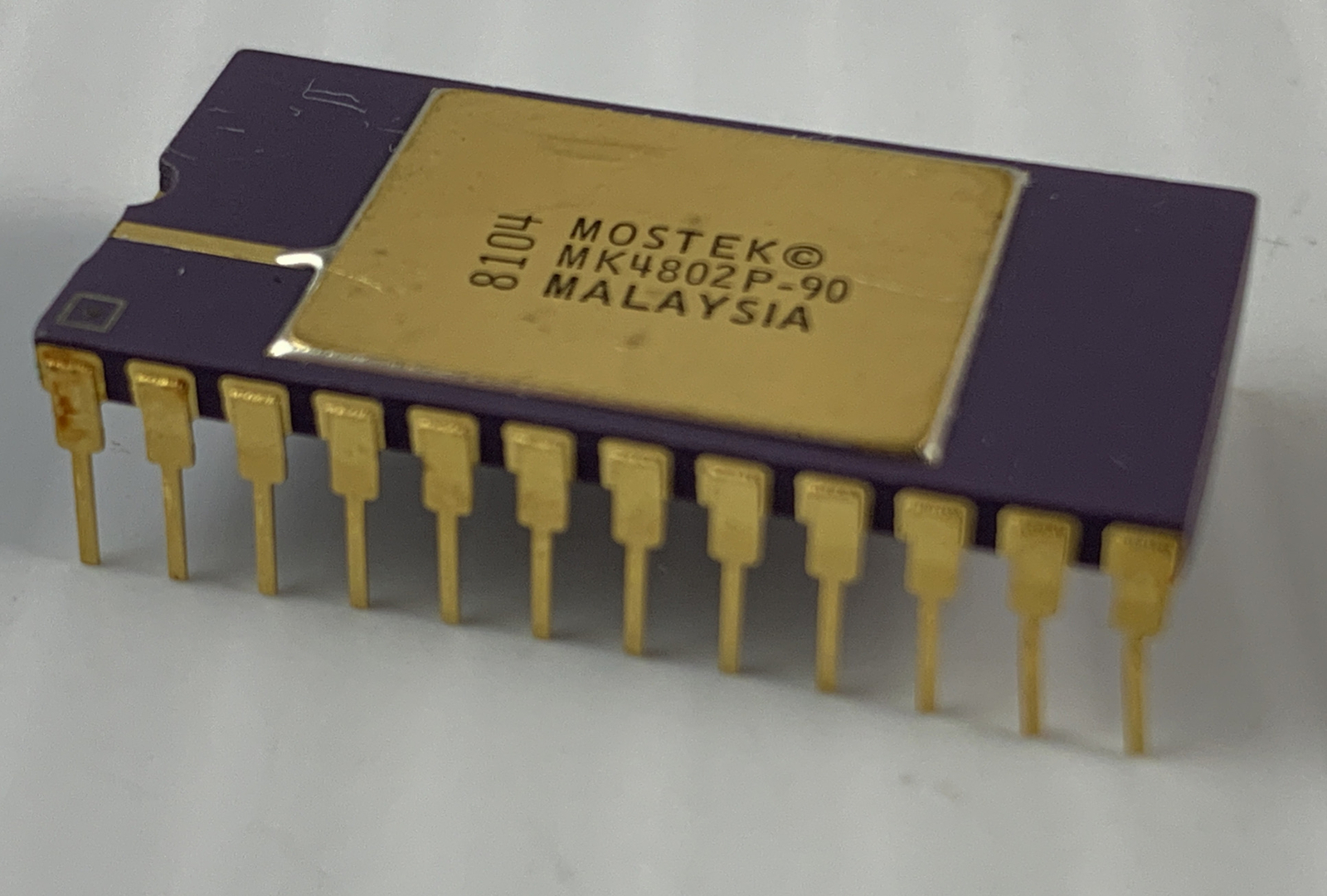 MOSTEK MK4802P-90 MALAYSIA DRAM NEW IN PACKAGING