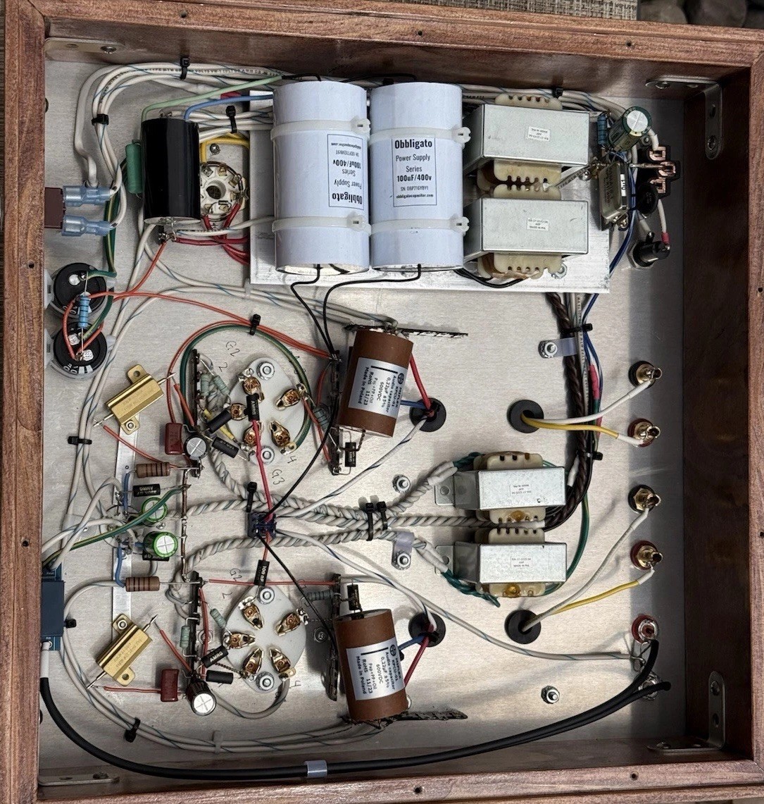 Single Ended 307A/VT225 Tube Power Amplifier With All Tube Included