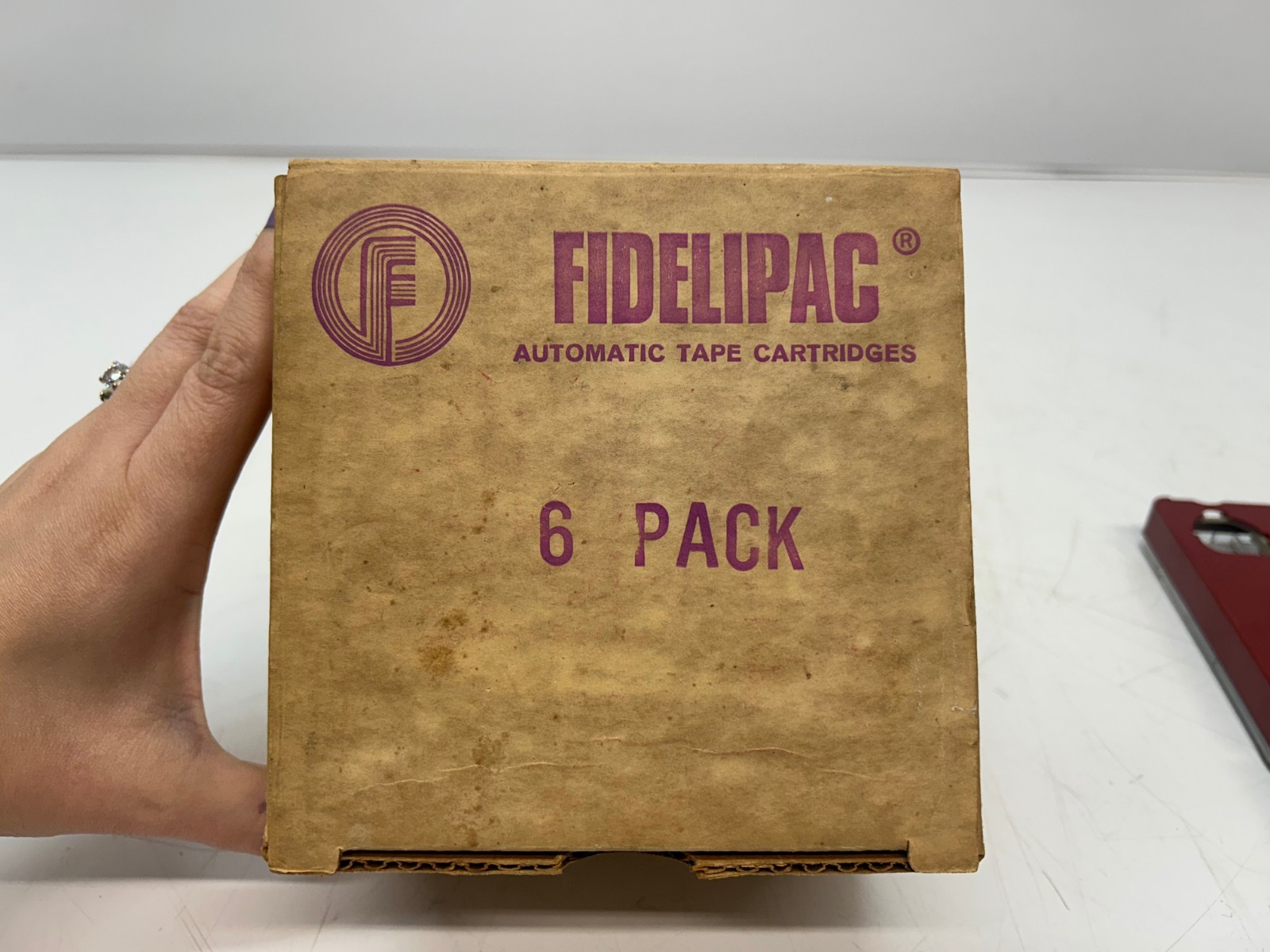 Set 4 Vtg Fidelipac Automatic Audio Tape Cartridges Master Cart Type AA 44′