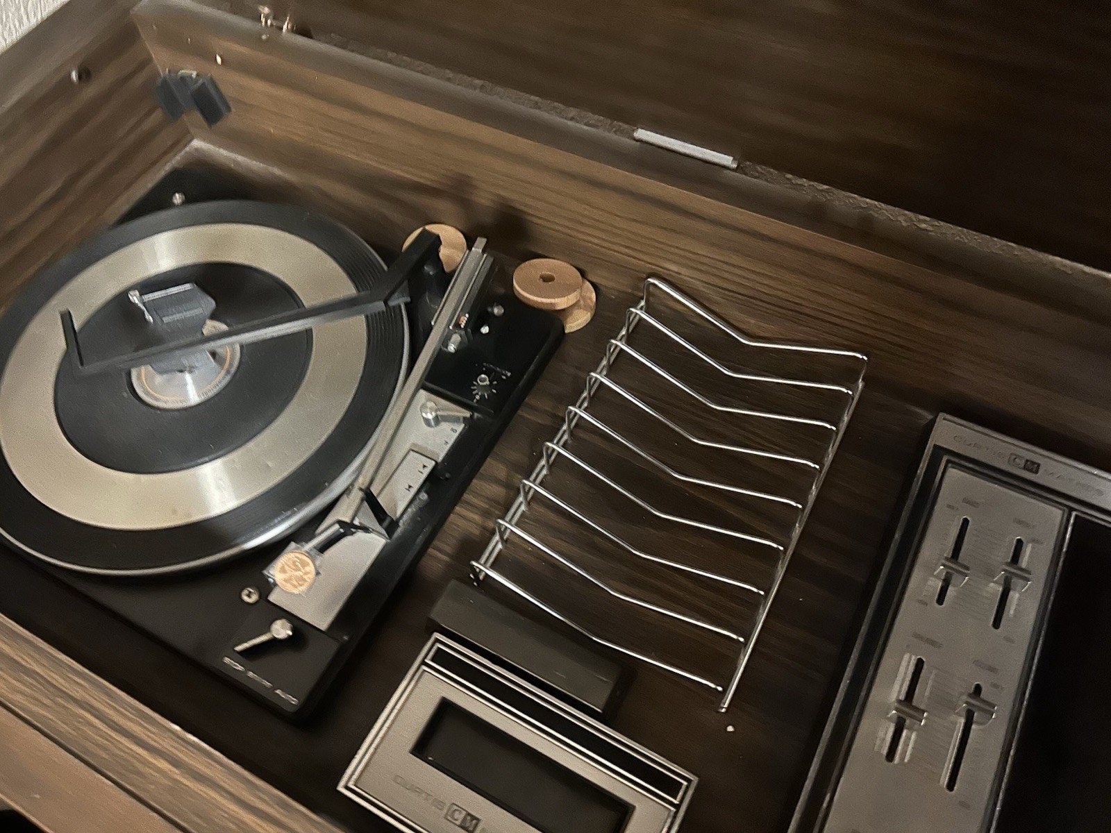 Curtis Mathes Record Cabinet With 8-track Player