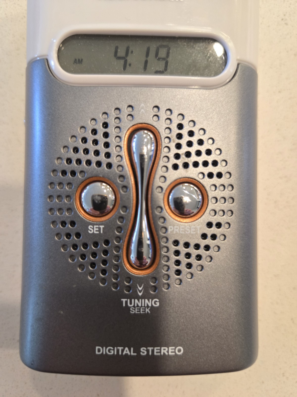 RadioShack Digital Stereo 12-470 AM/FM/TV/Weather Pocket Radio Handheld Tested
