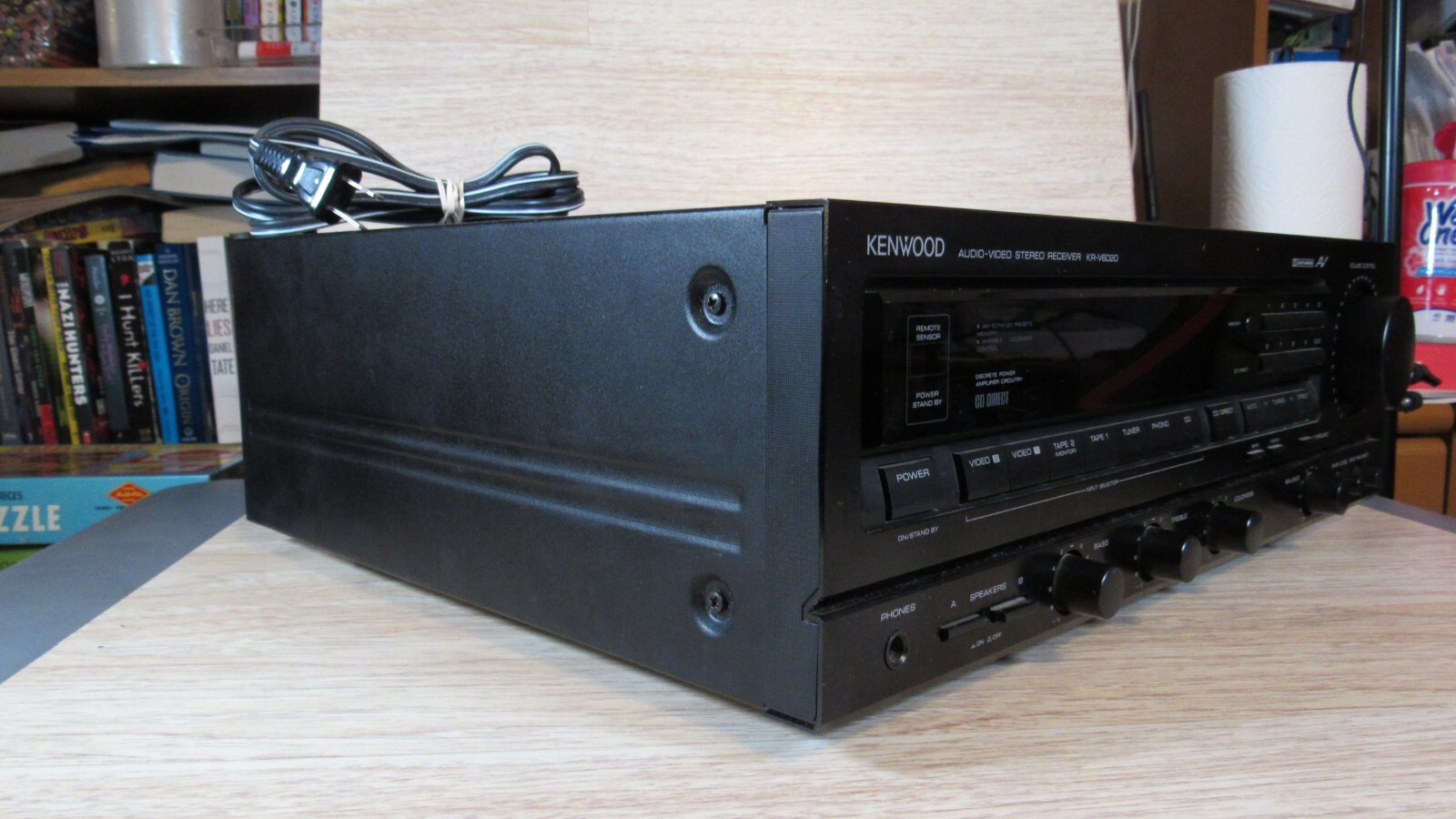 Vintage Kenwood KR-V6020 Stereo Receiver – No Remote