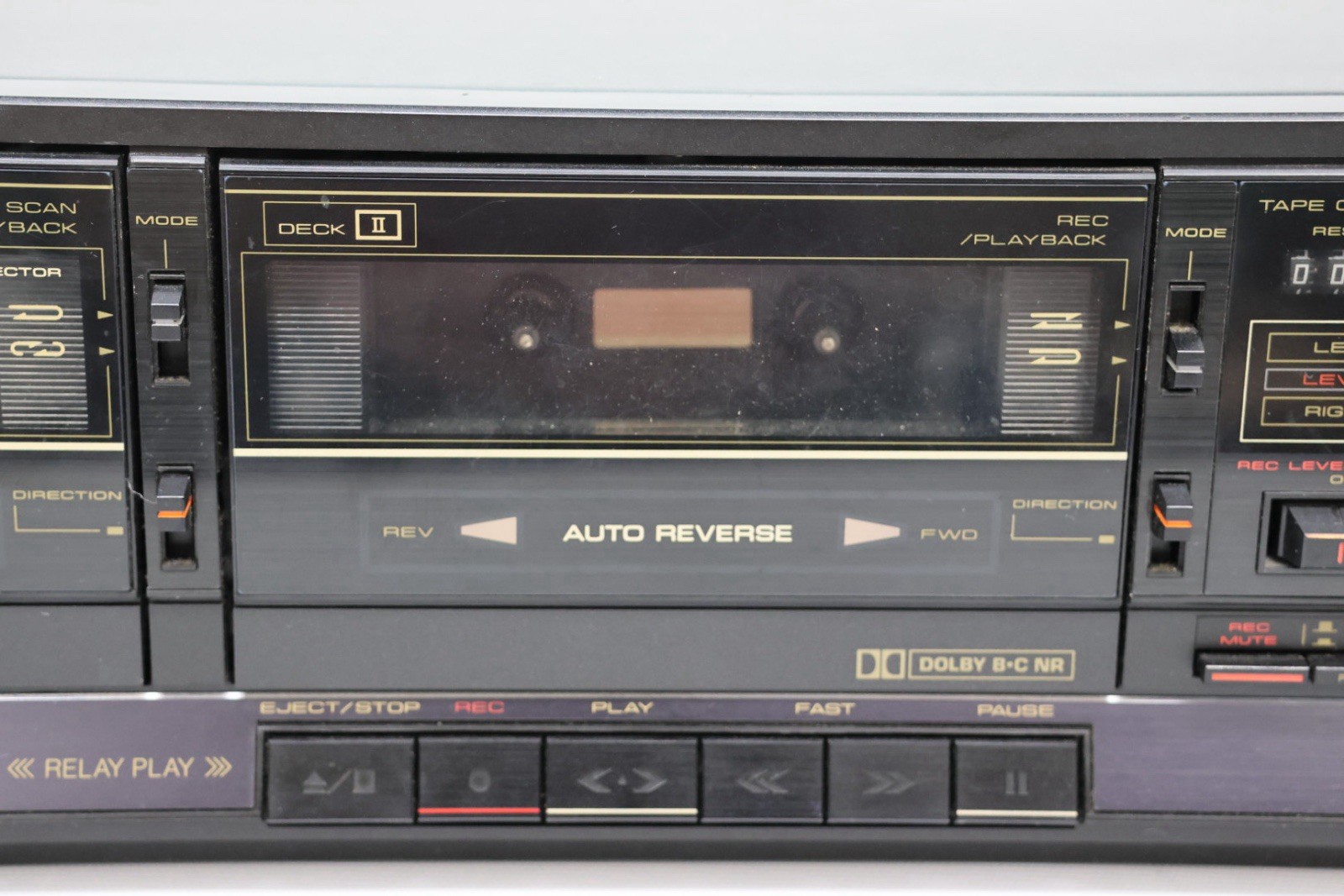 Vintage Pioneer CT-1270WR Stereo Dual Cassette Deck Made in Japan Works