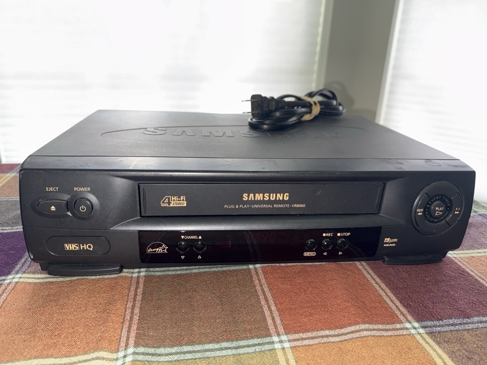 Samsung VR8060 VCR / VHS Player – Tested & Working – NO Remote