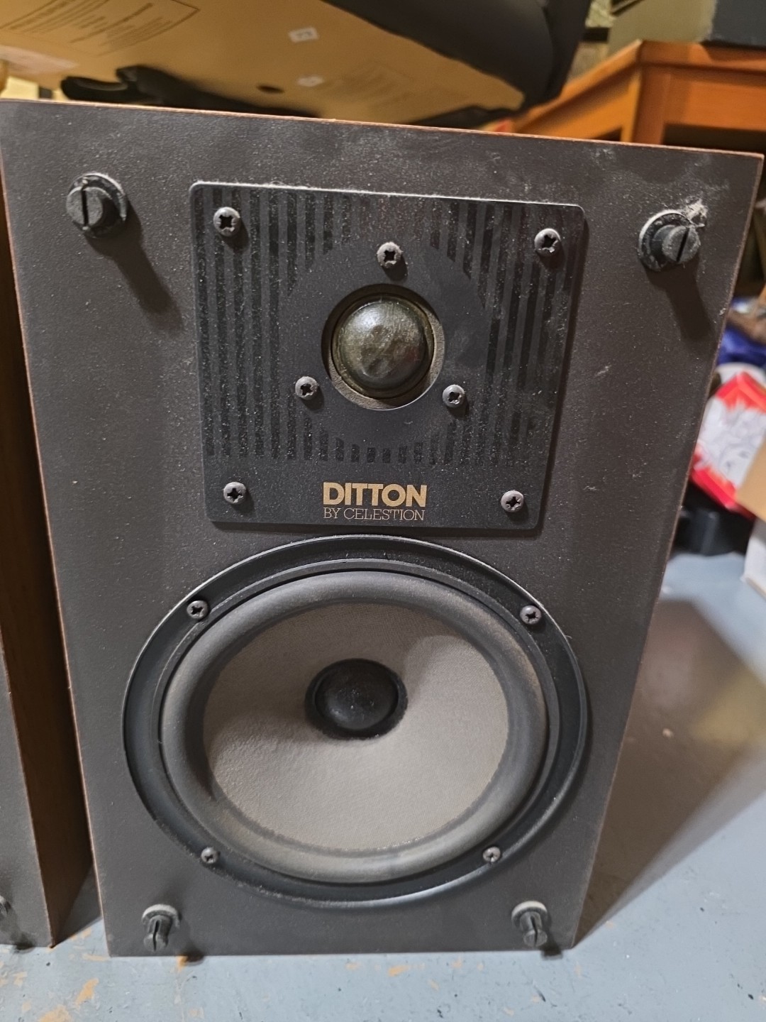 VTG Celestion Ditton 100 2 Way Bookshelf Speakers 8 Ohms 50W Made In England