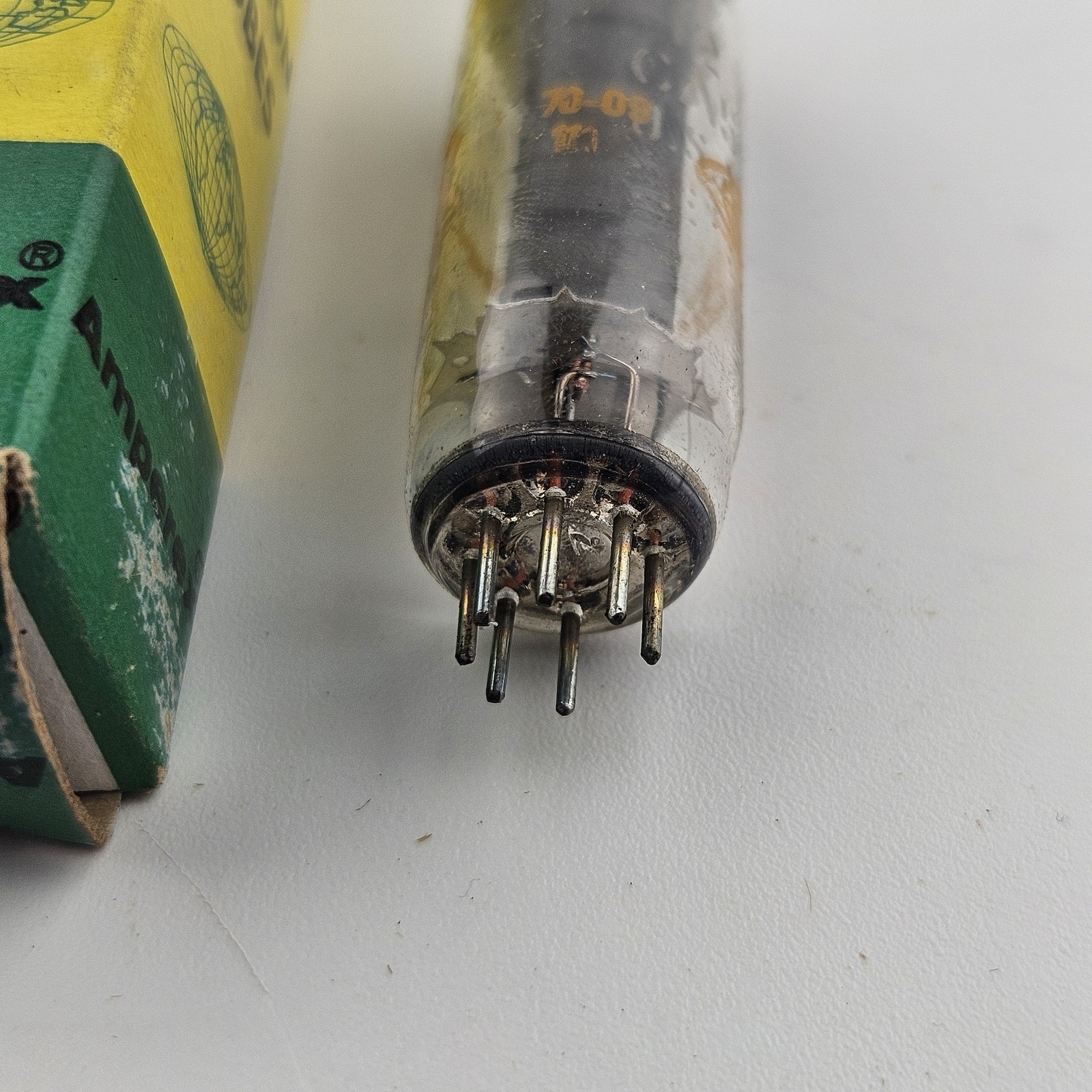 Vintage Amperex 12CA5 Vacuum Tube in Original Box