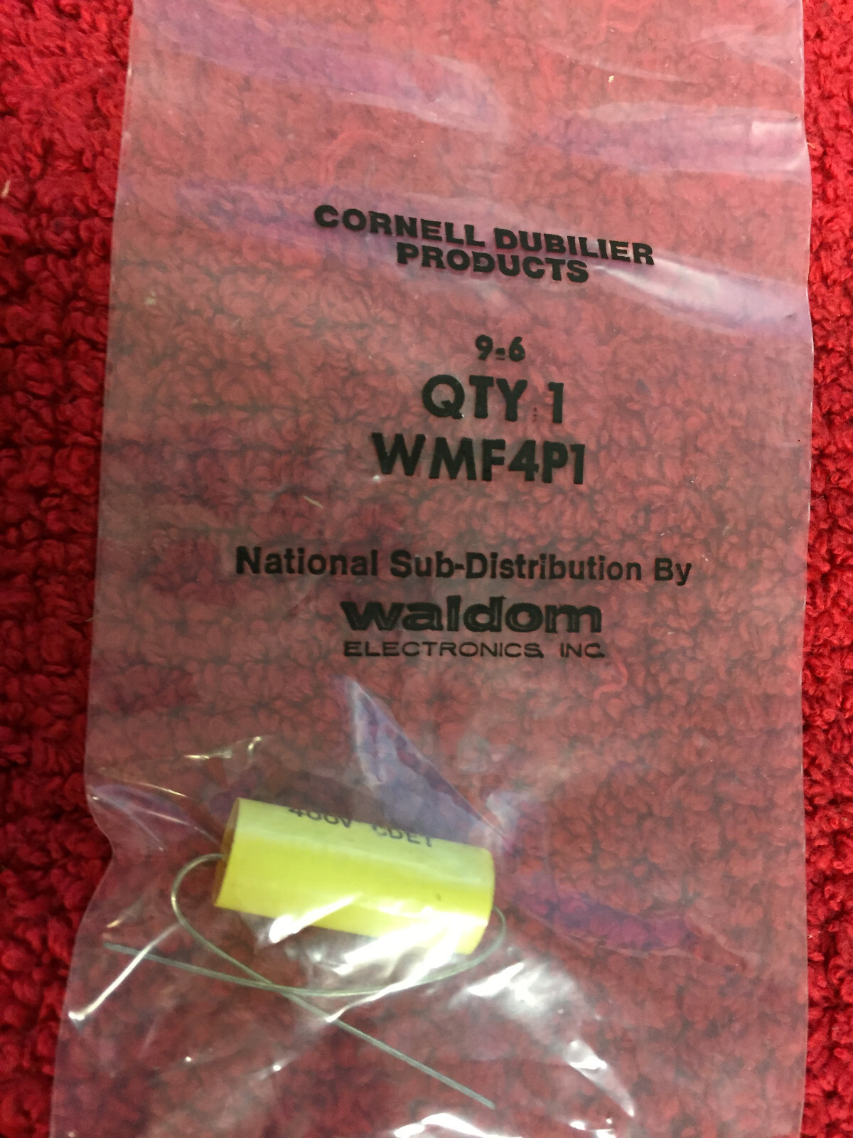 CORNELL DUBILIER WMF 4P1 .1MFD 400V