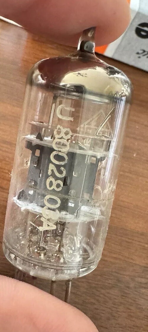 Telefunken ECC801S ◇ Bottom 3 Mica NOS Holy Grail ULM Audio Tube