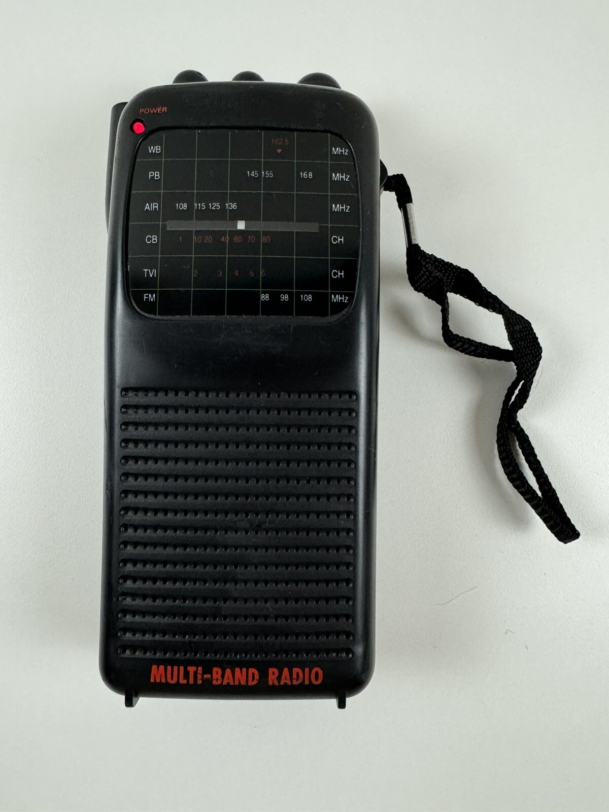 MULTI-BAND RADIO RECEIVER WB PB AIR CB TV1 FM *read