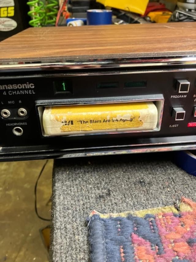 8 TRACK PLAYER RECORDER PANASONIC QUAD SERVICED VIDEO