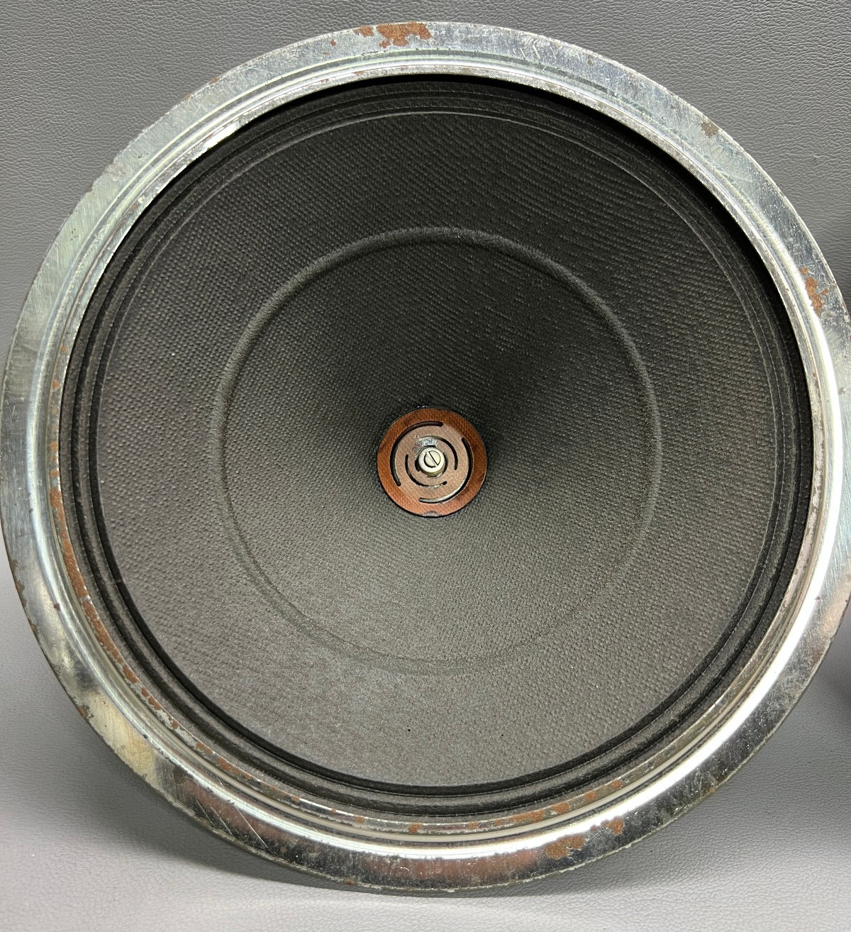 Matched Pair Philips Klangfilm ALNICo Magnet Full Range Speakers 21.5 cm 1939s