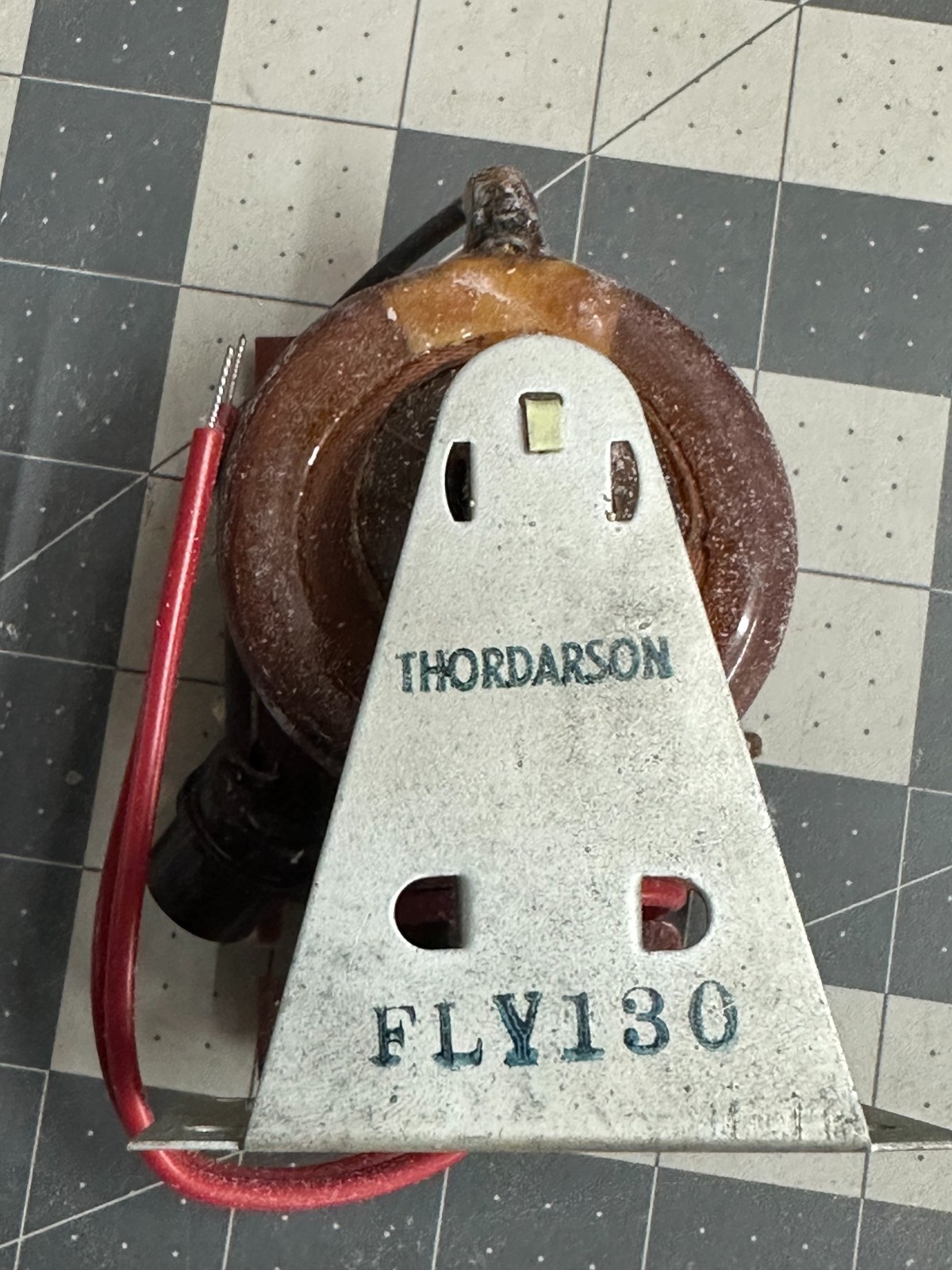VINTAGE Halldorson Fly-130 Power Horizontal Output Transformer Philco 90-deg