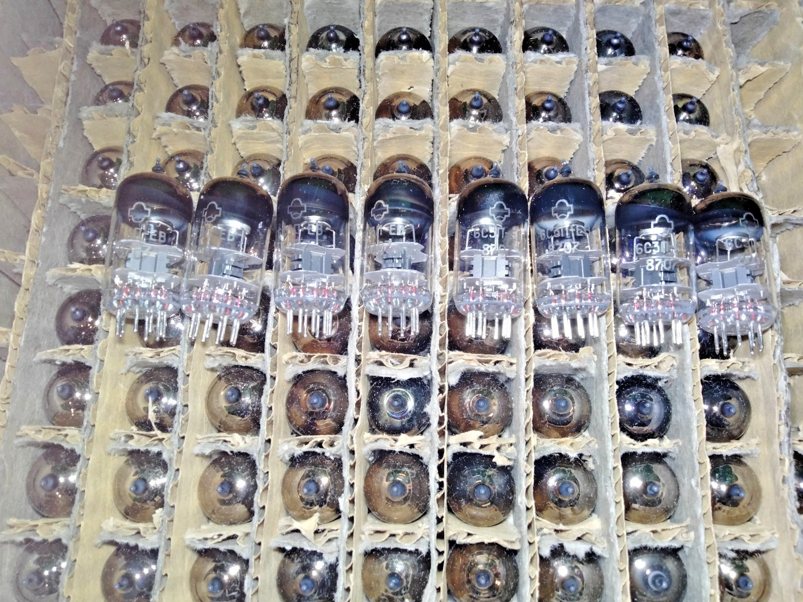 8 pcs NEW 6S3P-EV/EC86 / Same Date 07.1987