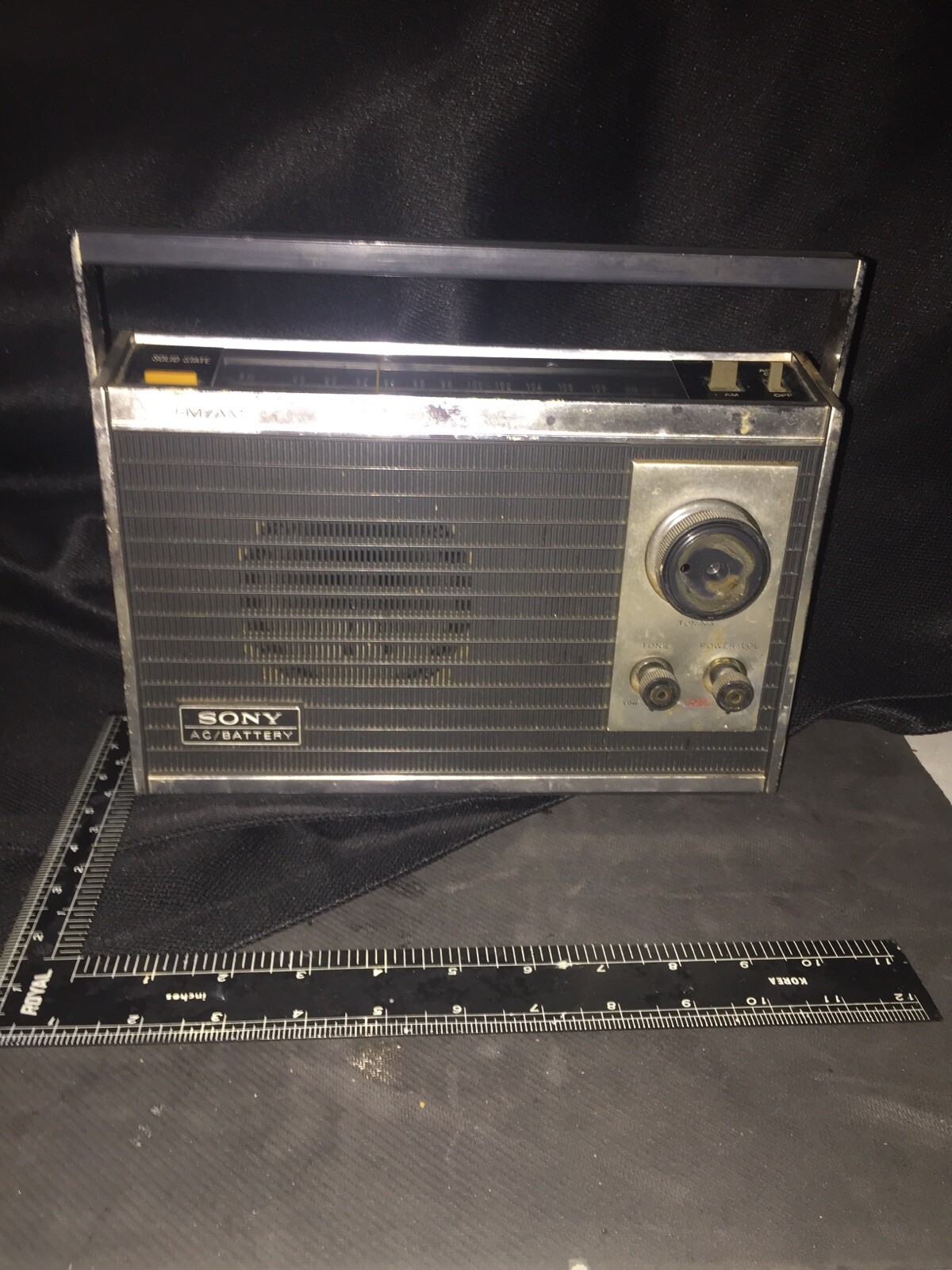 Vintage SONY 2band Radio Model No TFM-87000 Am/Fm Antenna