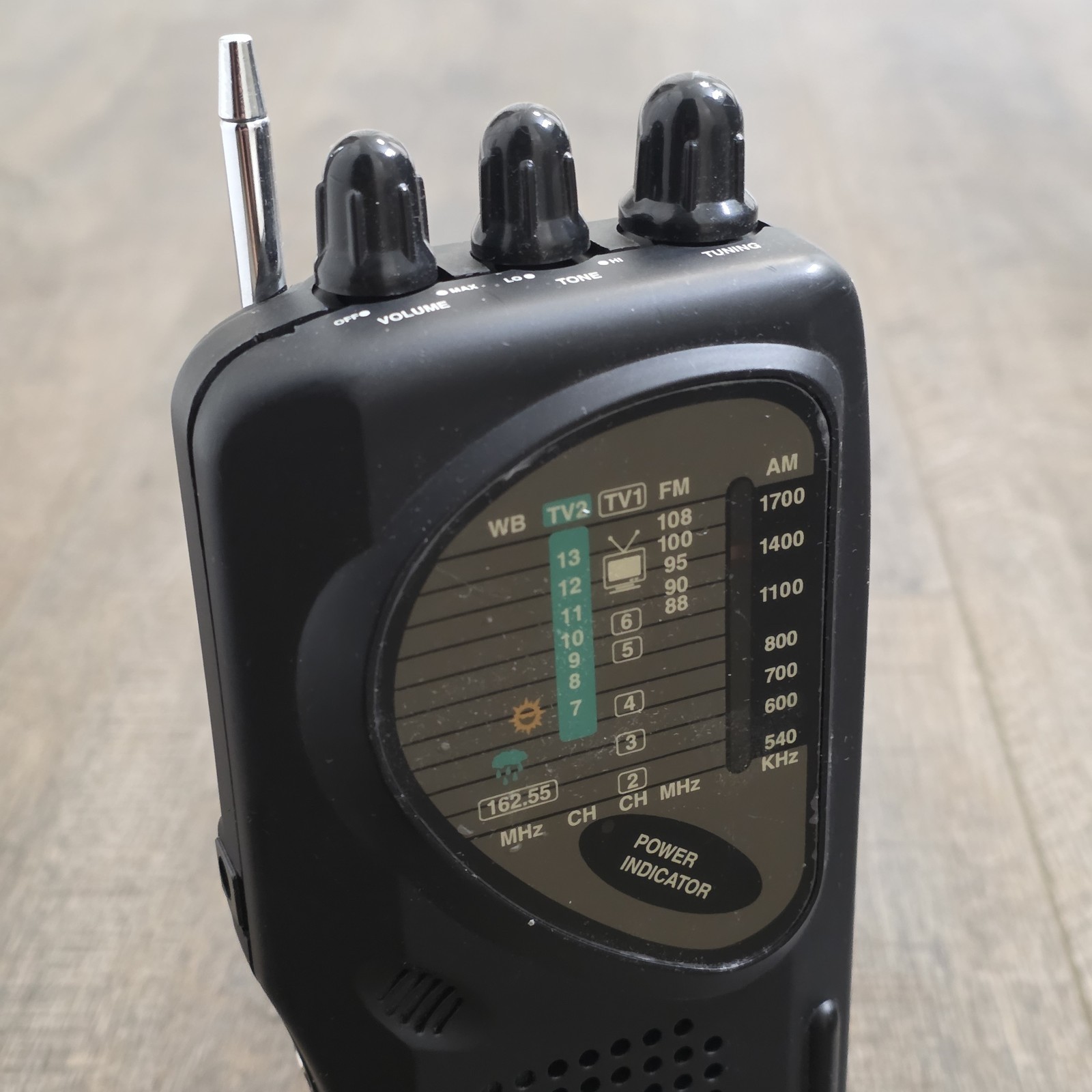 ELECTRO BRAND Multi Band Radio Model 2150 AM/FM/TV1/TV2/Weather Band TESTED!