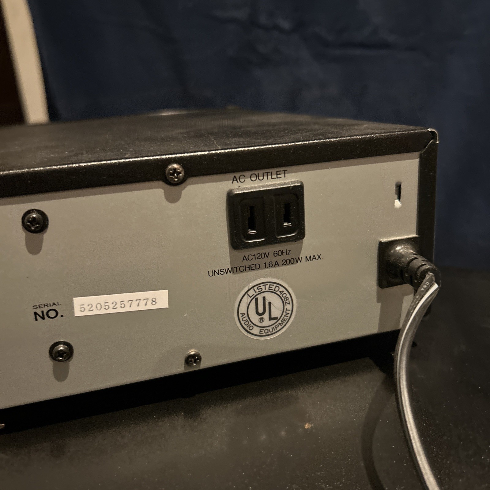 Vintage Onkyo EQ-101 Stereo Graphic 7-Band Equalizer