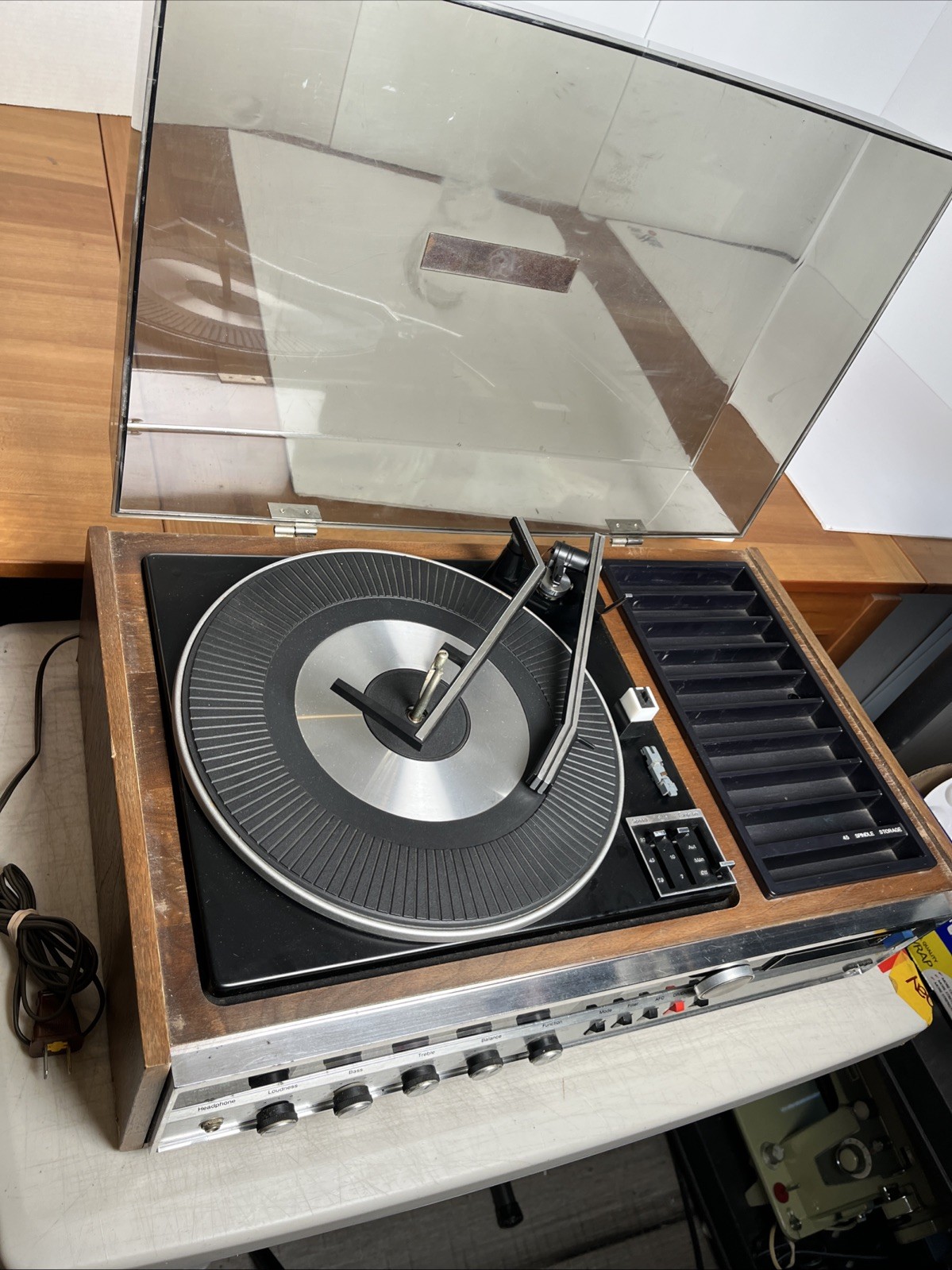 RCA Record & 8-track Player Model VYC570W From 1974 VERY RARE Heavy-Duty