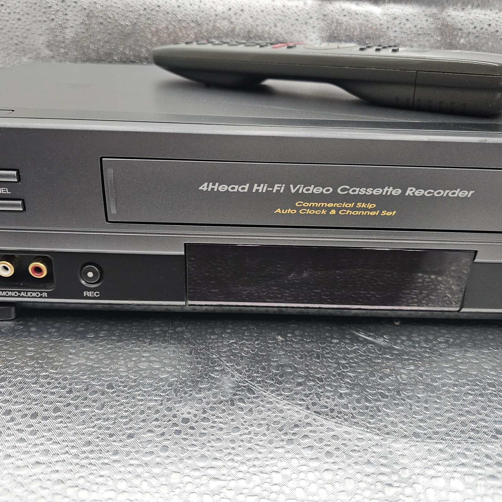 Toshiba W-627 4-Head Hi-Fi VHS VCR Video Cassette Recorder w/ Remote Tested