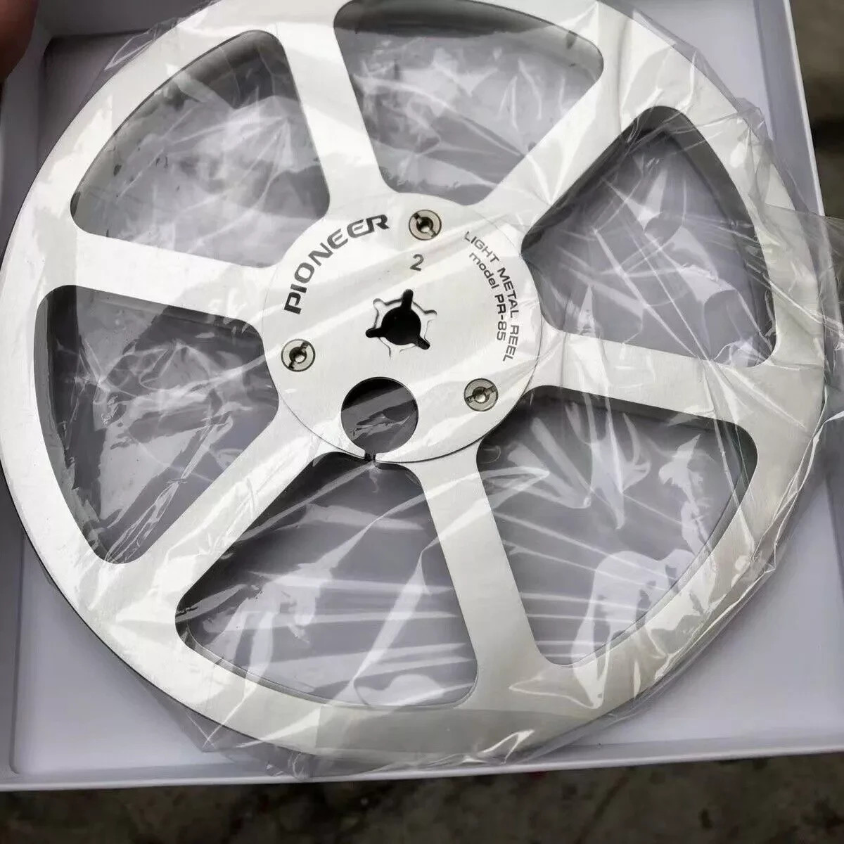 7 Inch Metal Reels Aluminum Pair For Pioneer Reel To Reel RT-707 (a pair)