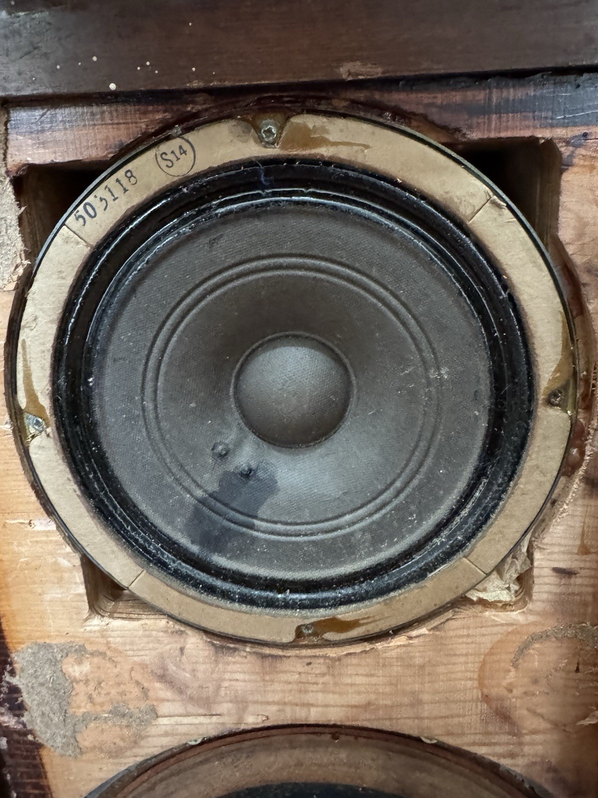Vintage Single Acoustic Research AR-1 Speaker Acoustic Suspension 1950s RARE