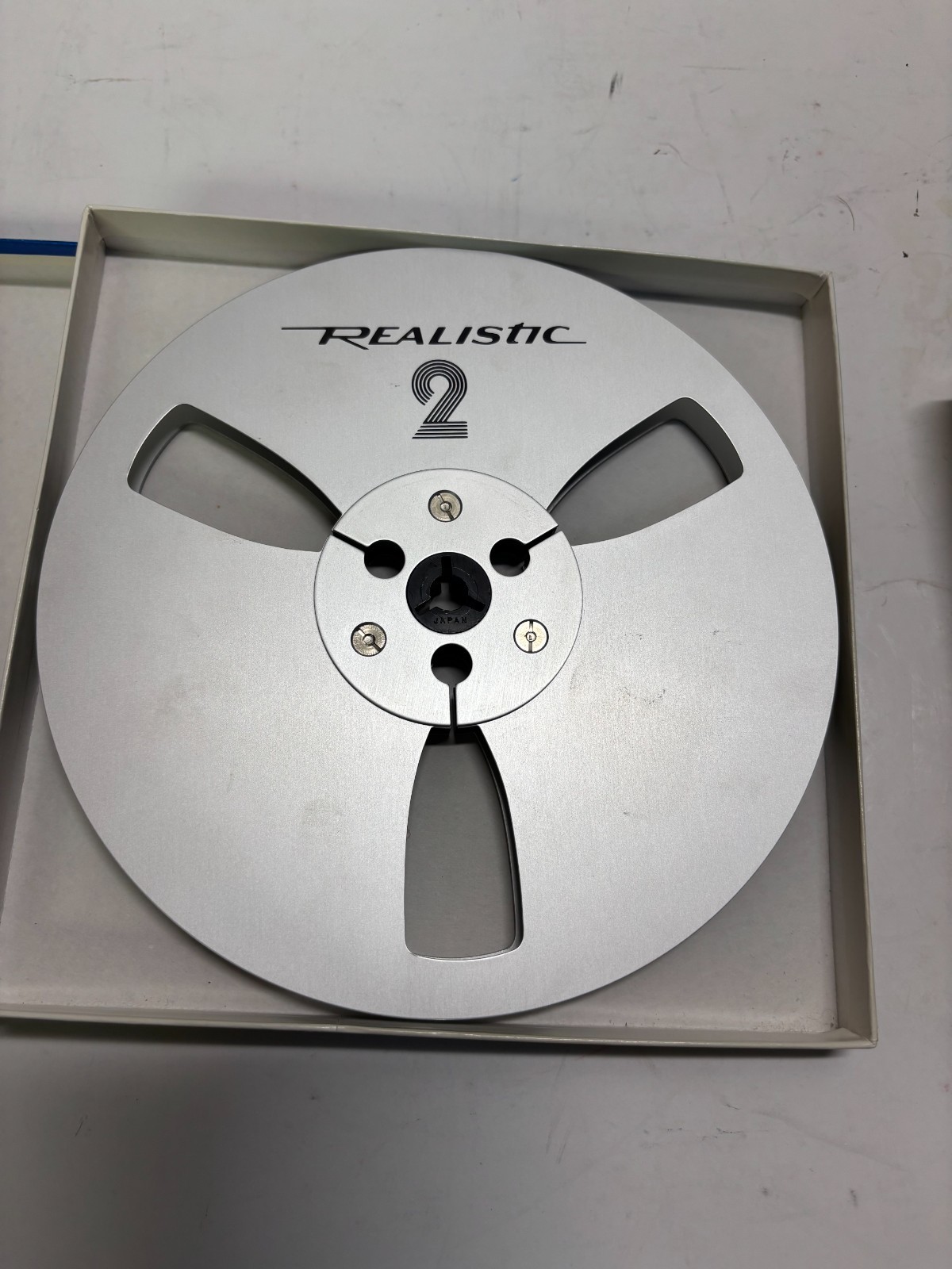 REALISTIC PROFESSIONAL METAL EMPTY REEL 7″ Cat. No. 44-280