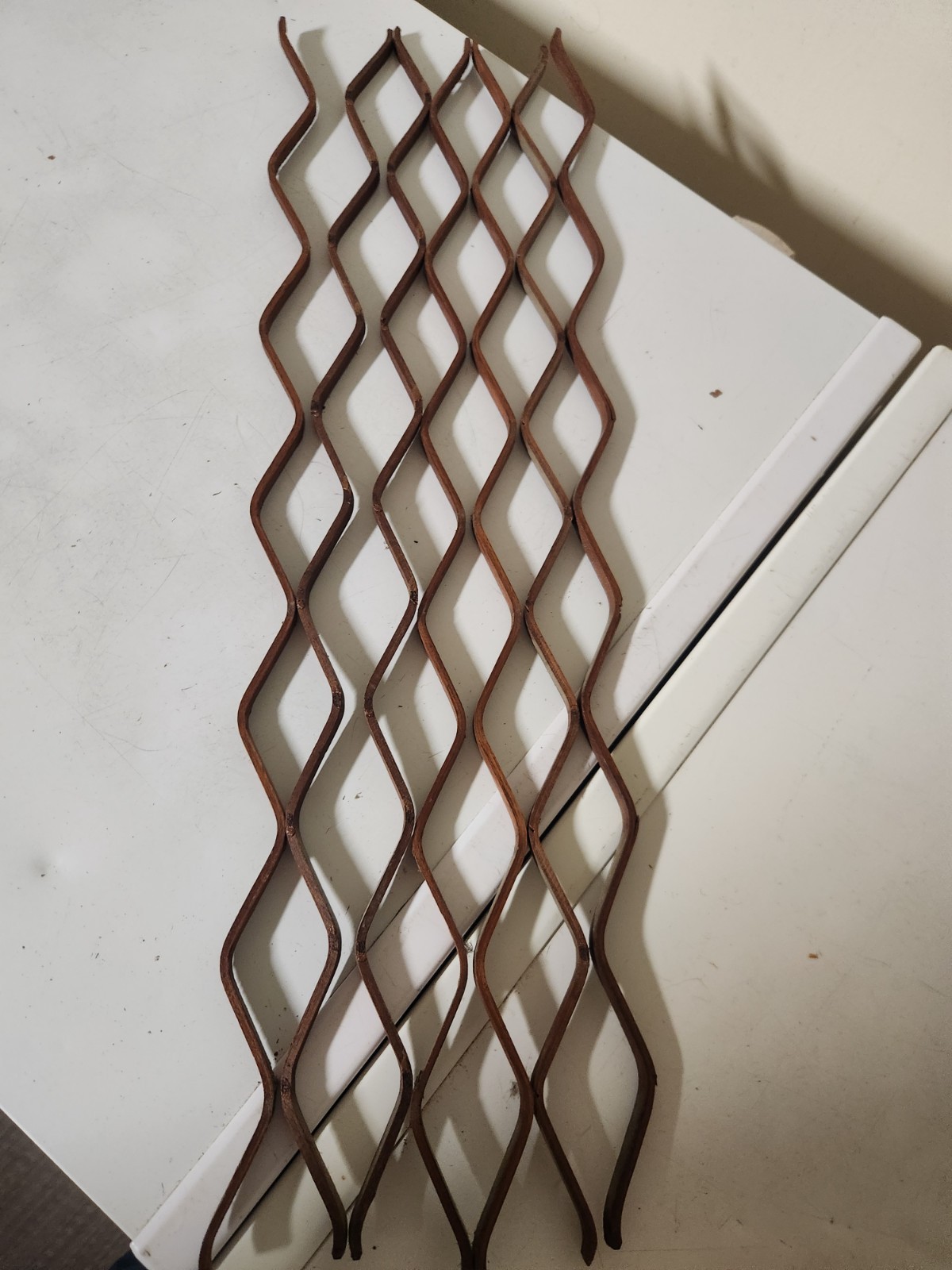 Vintage pioneer CS-88 Speaker grill Strips lattice replacement part Set of 7