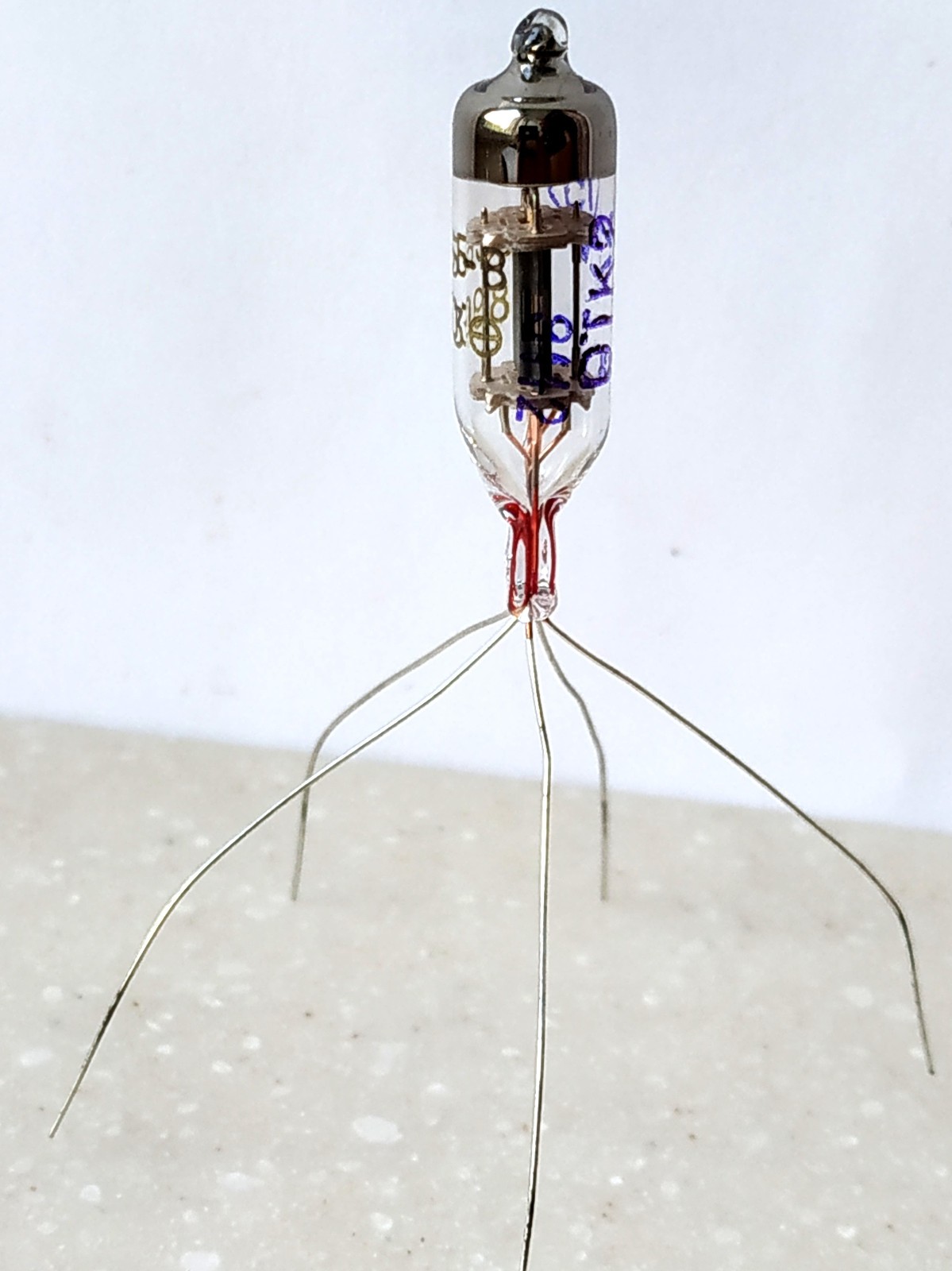 1PC 6S6B-V Audiophile Triode Miniature Tube OREL Soviet MATCHED DATE 03/1989 NEW